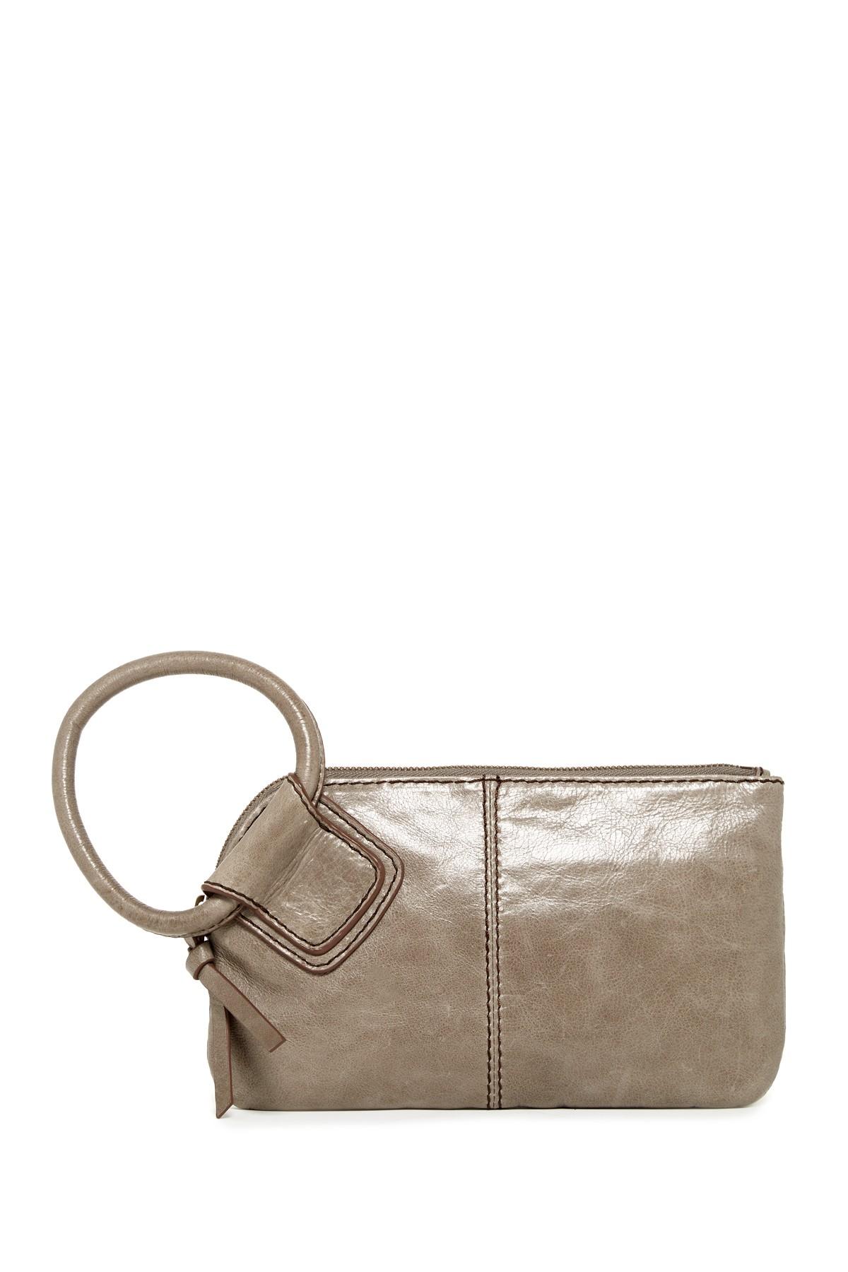 Hobo Sable Leather Clutch Lyst