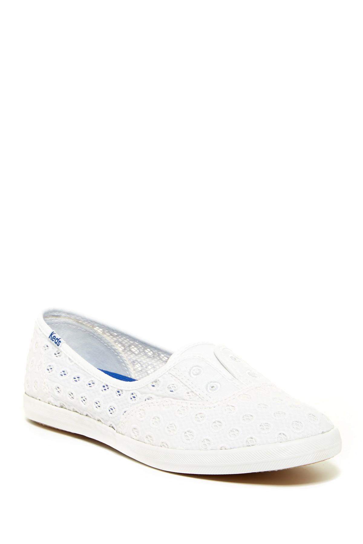 keds lace slip on shoes