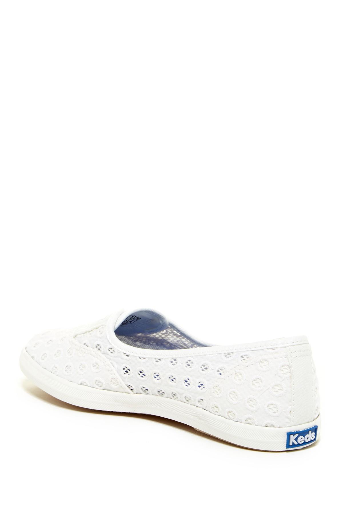 keds lace slip on shoes
