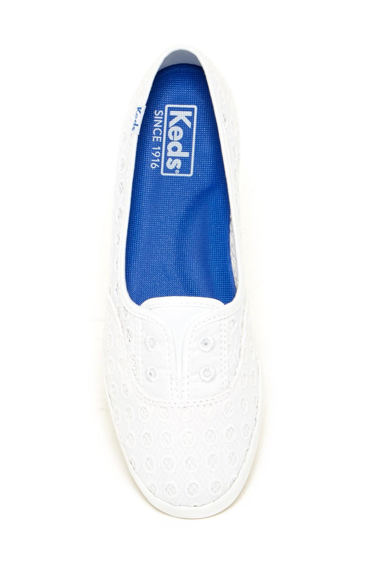 keds lace slip on shoes