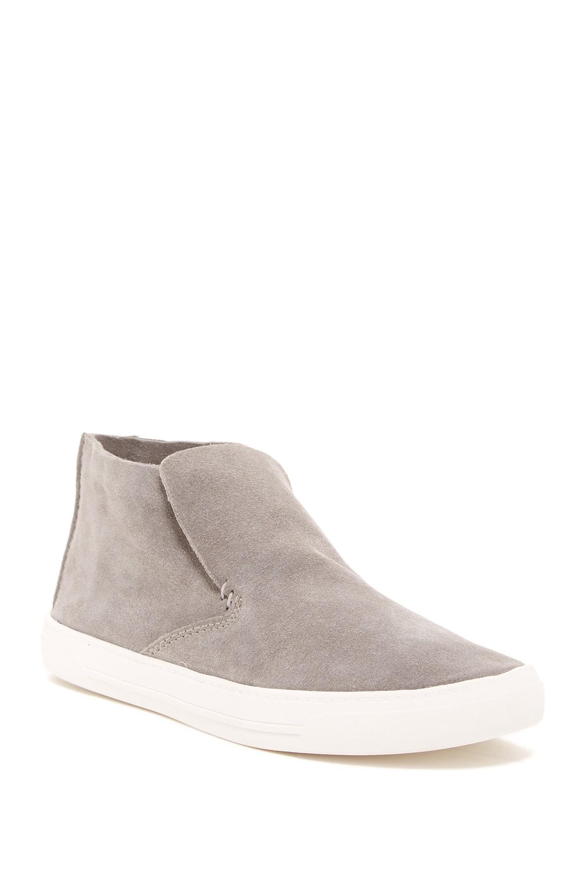 dolce vita gray suede sneakers