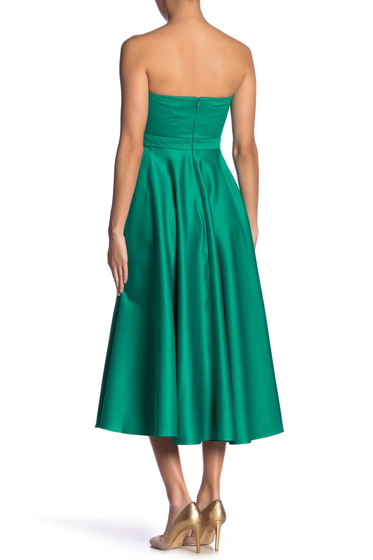 jay godfrey strapless dress