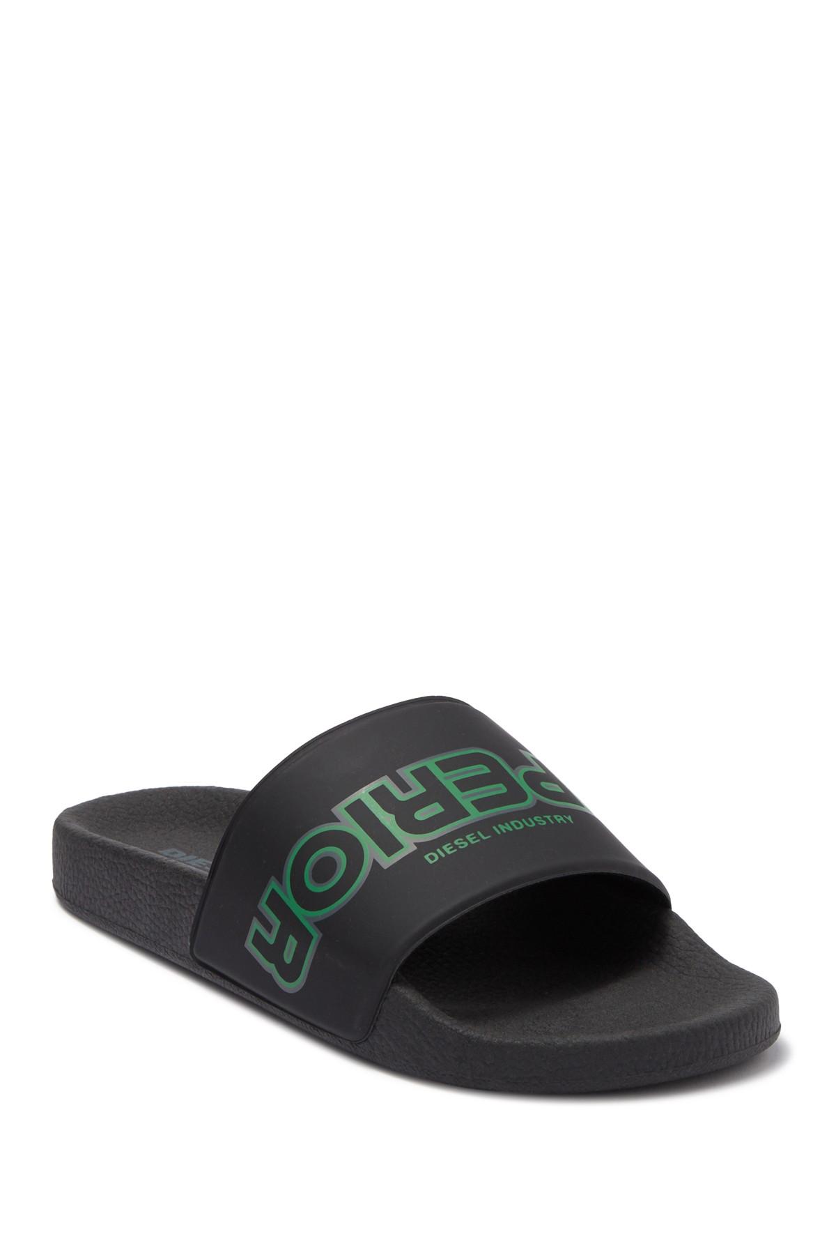 diesel slide sandals