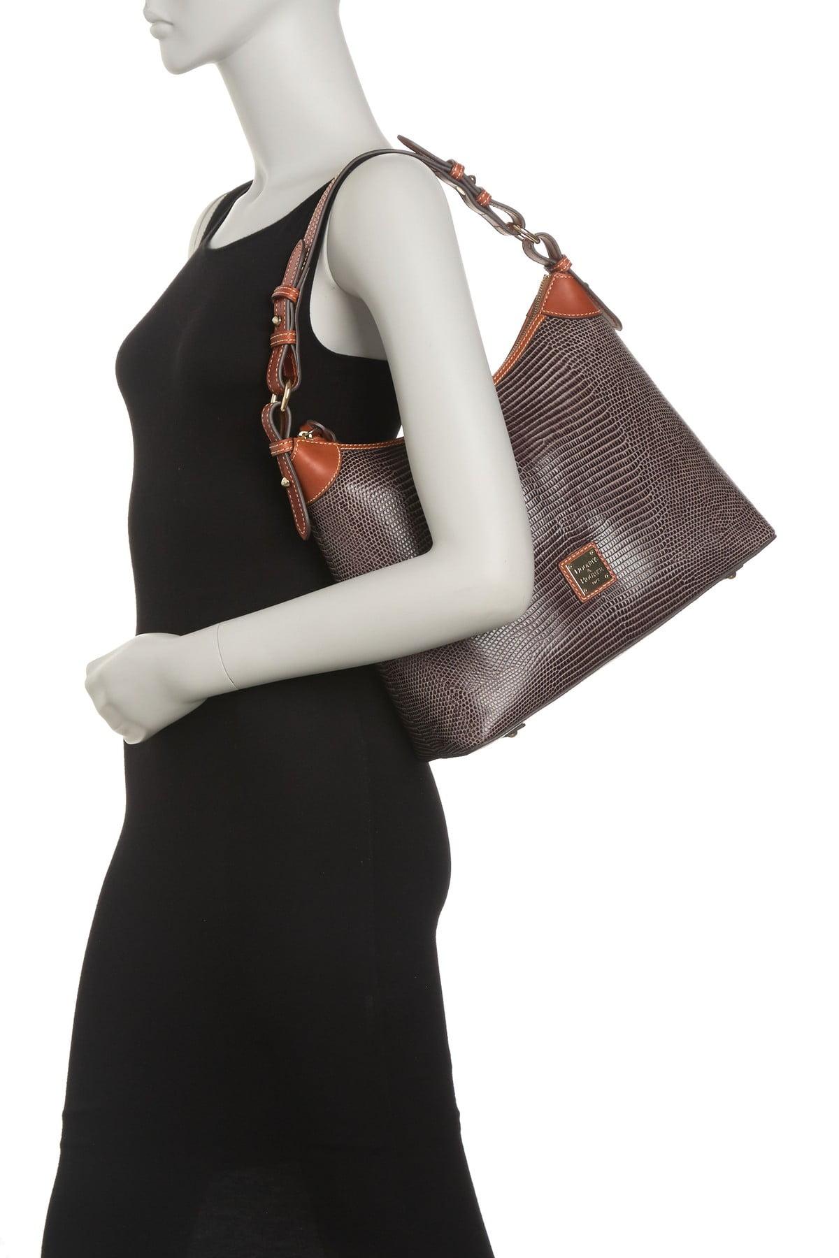 Dooney and bourke lizard embossed hobo hot sale