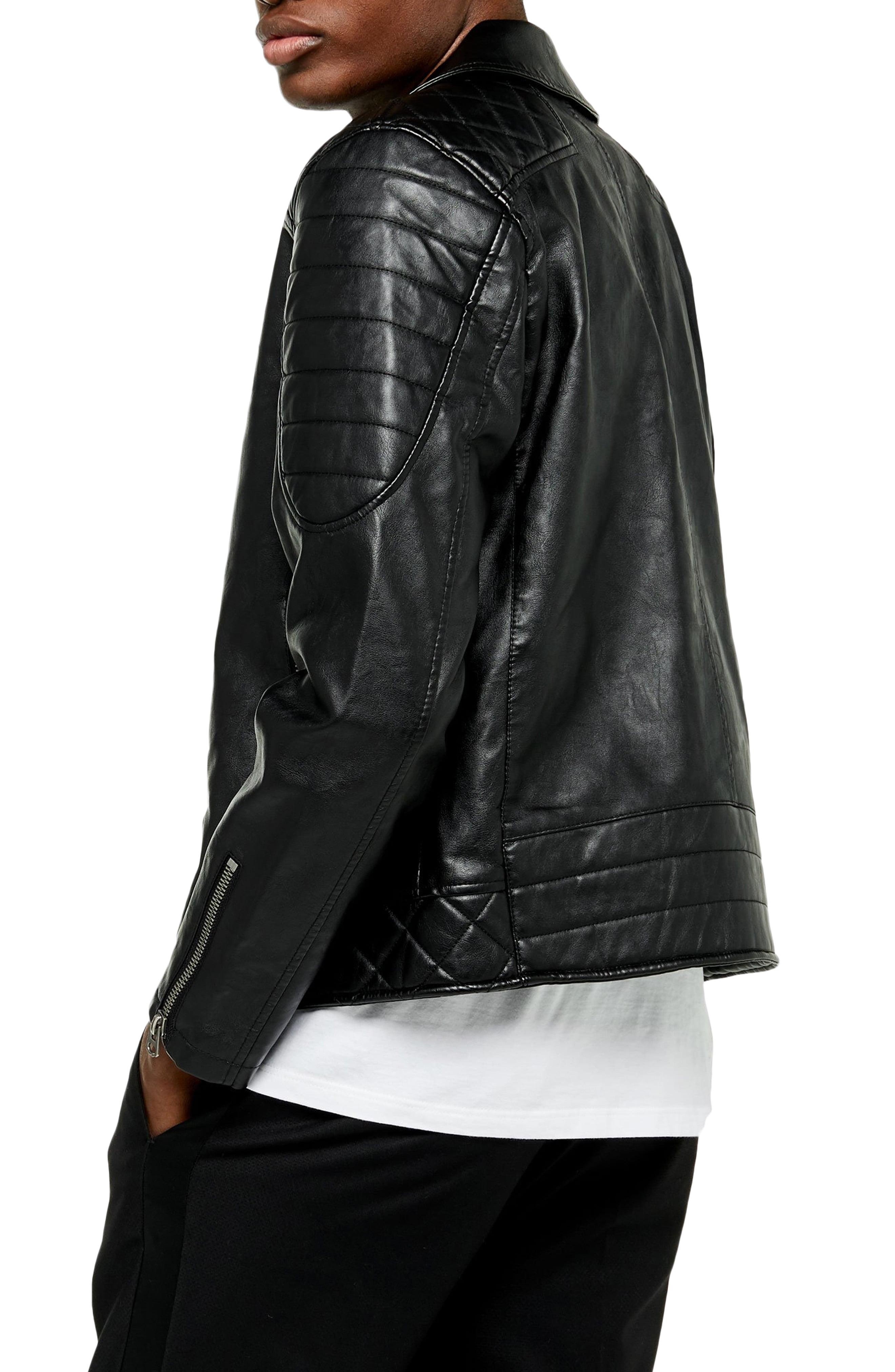 topman black jacket