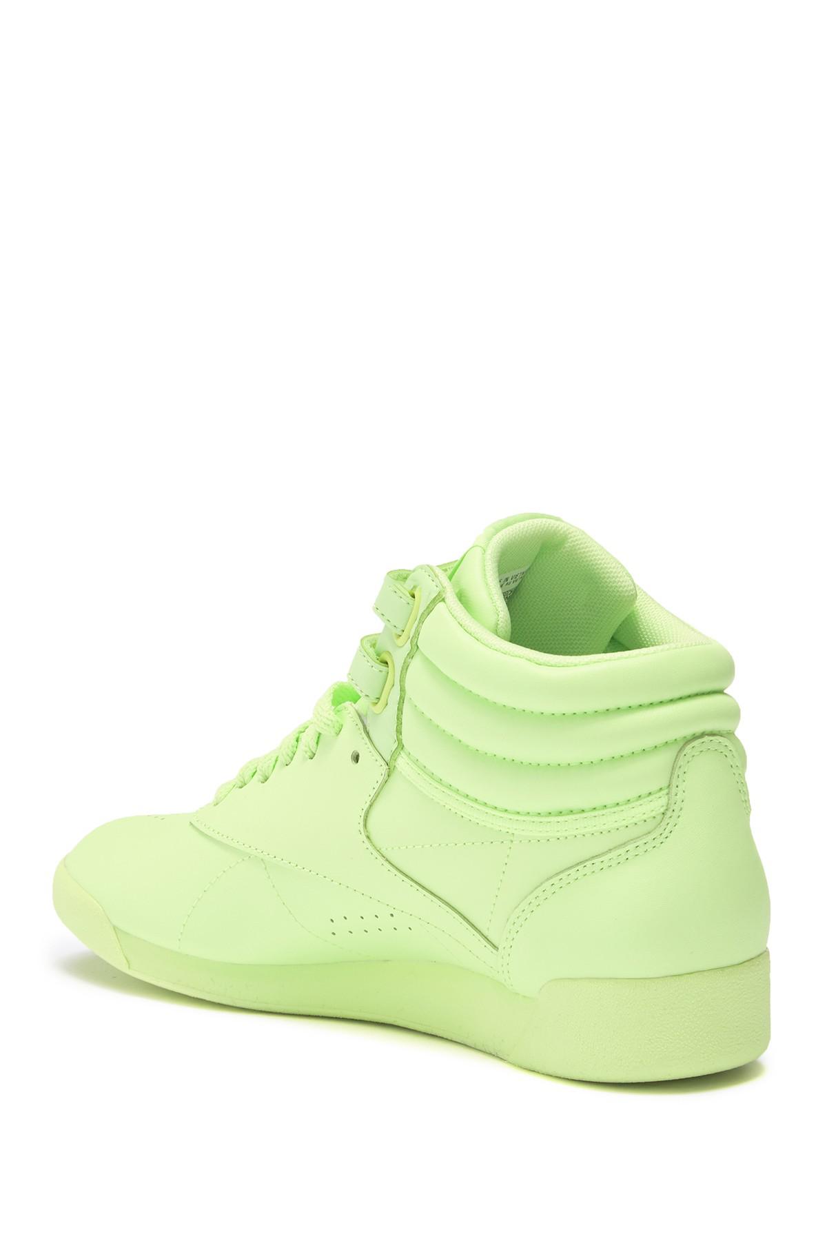 Reebok Freestyle Hi Colors High Top Sneaker | Lyst