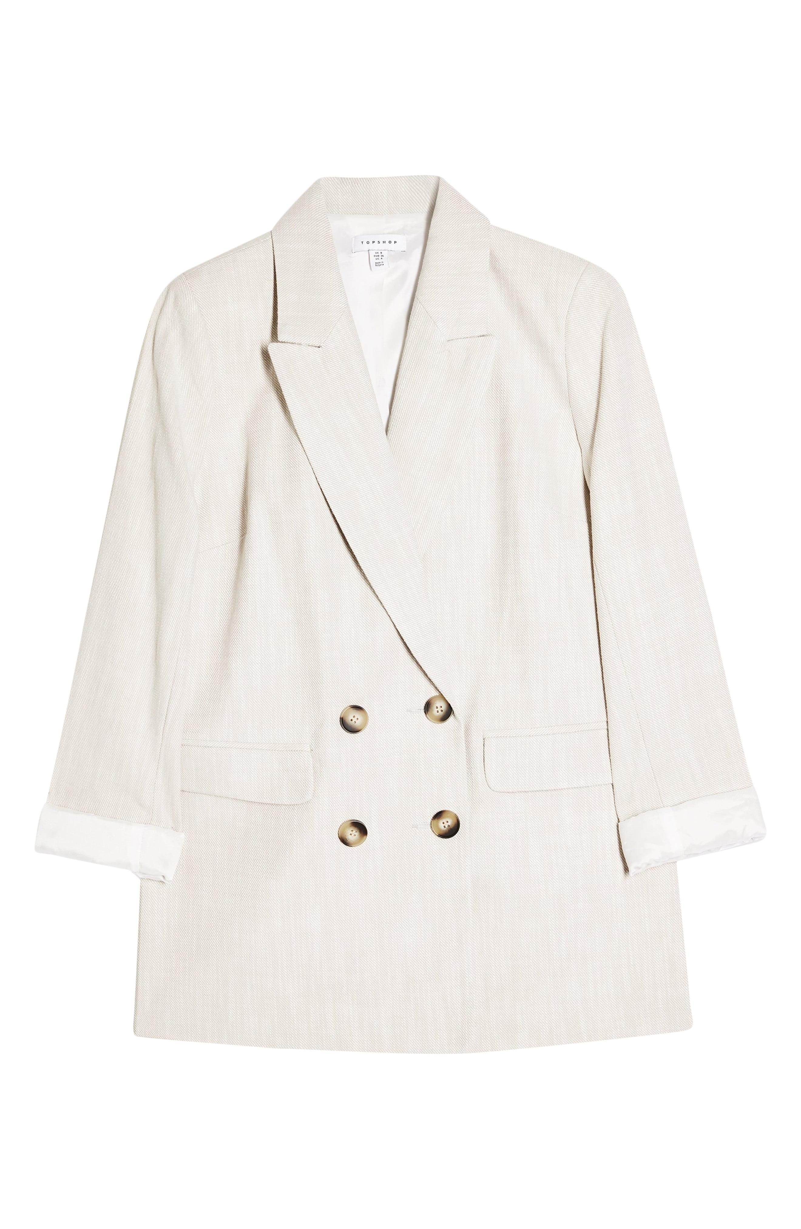 topshop ava double breasted jacket