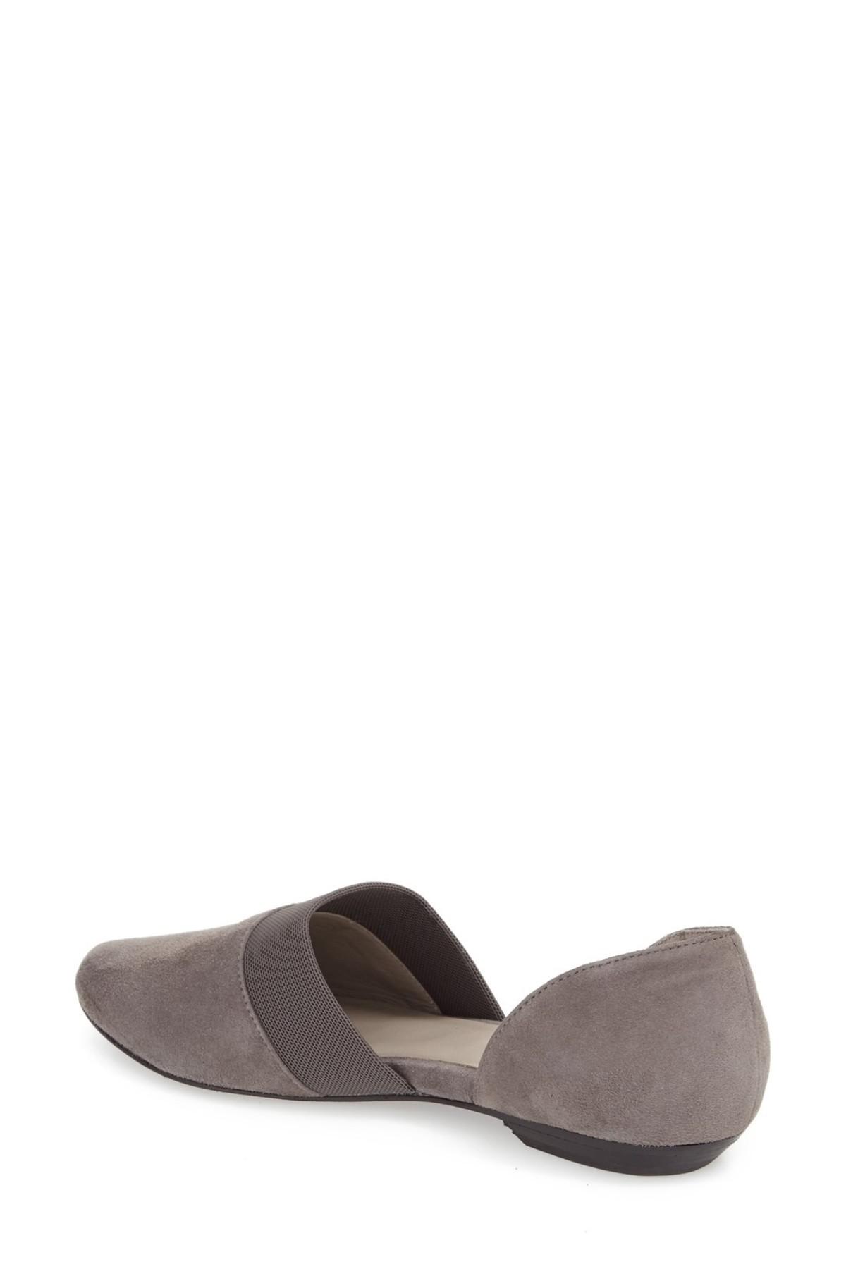 eileen fisher flute pointed toe flat