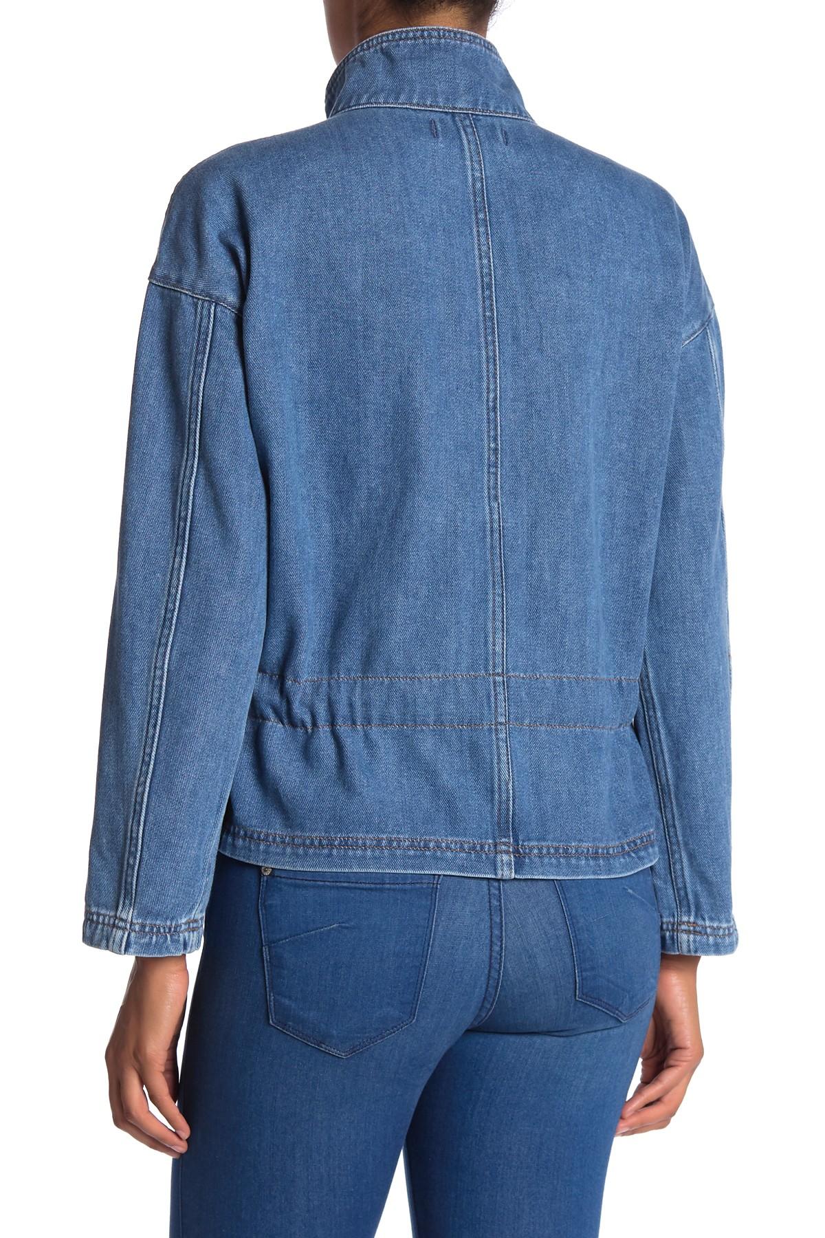 madewell denim southlake military jacket