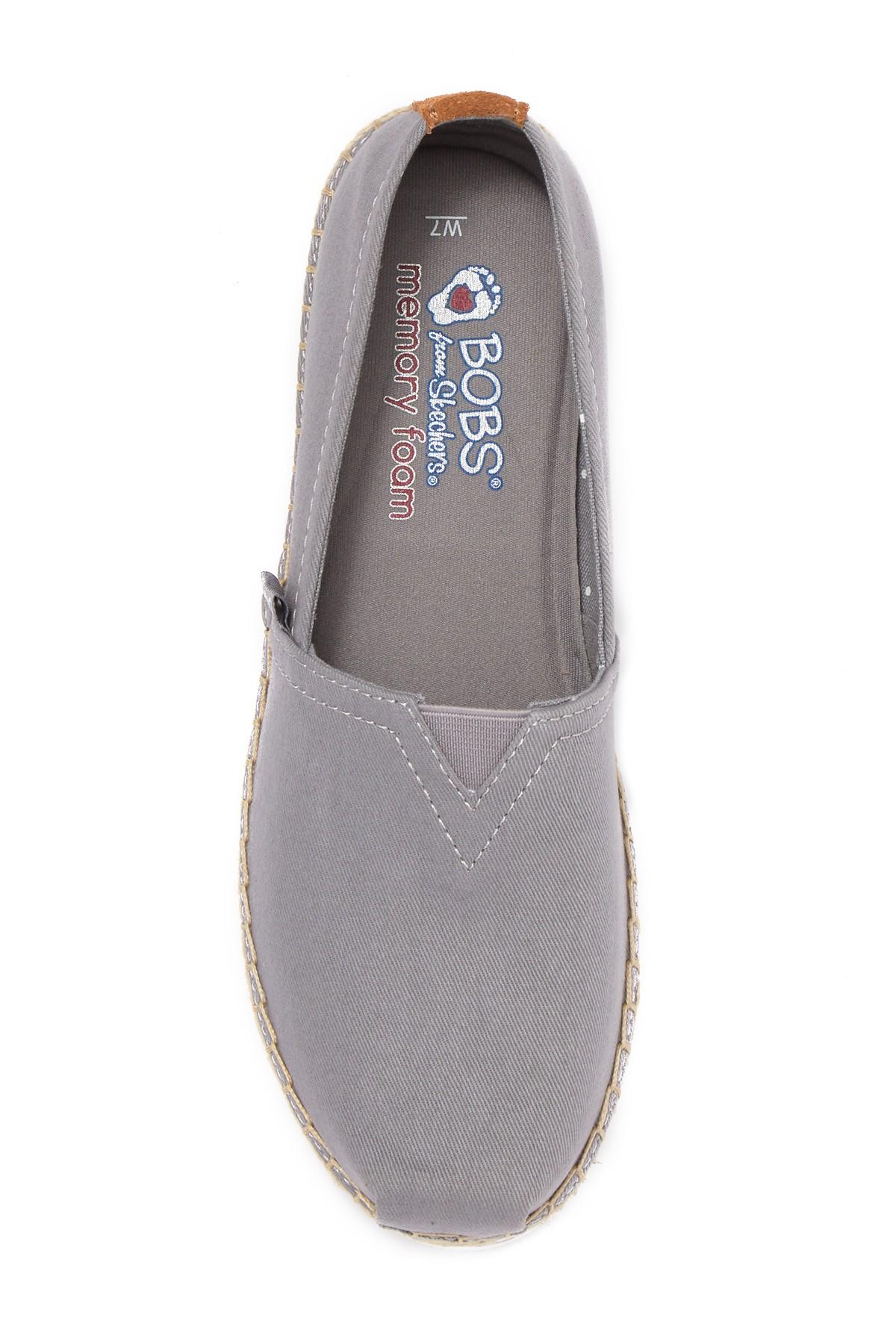 skechers women's bobs breeze espadrille slip on