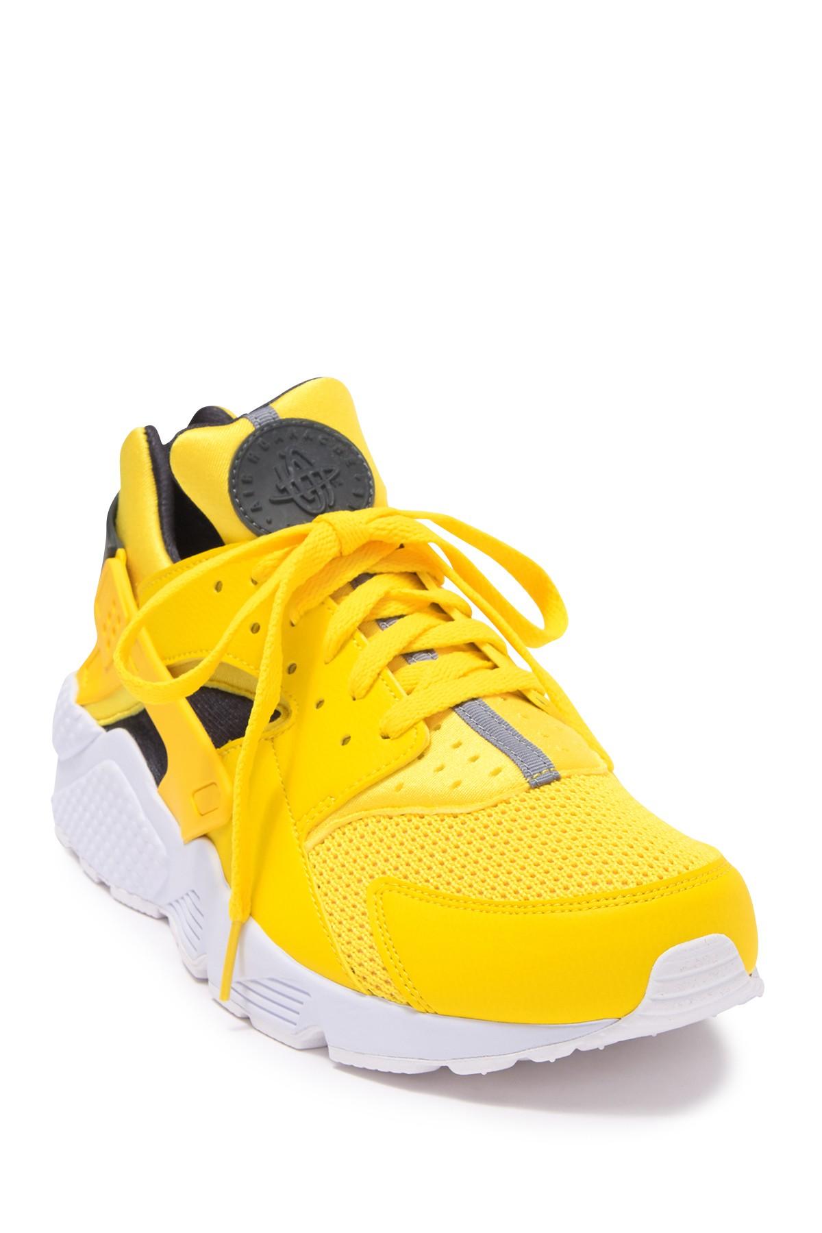 Nike Neoprene Air Huarache Run in Yellow for Men - Lyst