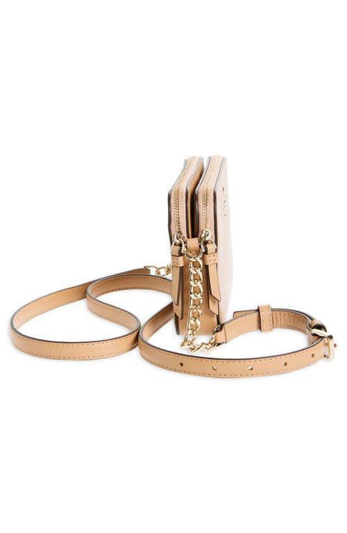 Kate Spade Cameron Double Zip Crossbody Bag in Natural | Lyst