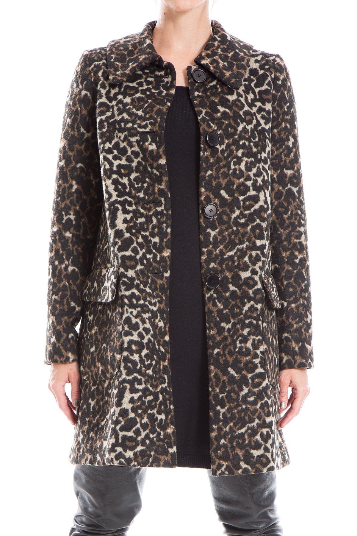 nordstrom rack leopard coat