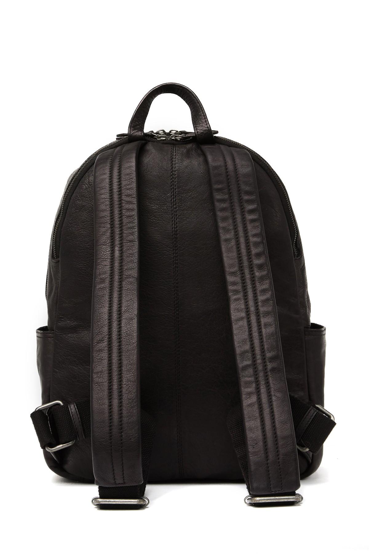 Frye Washed Leather Backpack in Black for Men Lyst