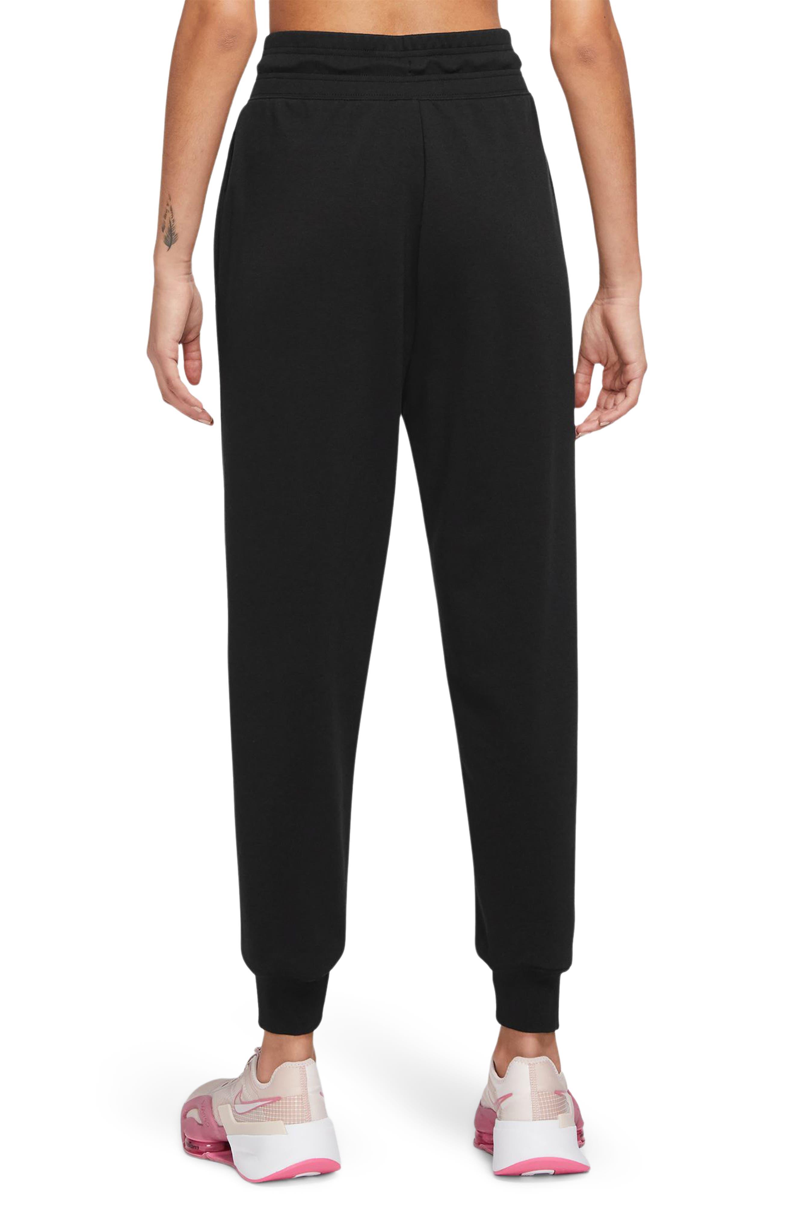 Nike Women's Dri-FIT One French Terry High-Waisted Open-Hem Sweatpants -  Macy's