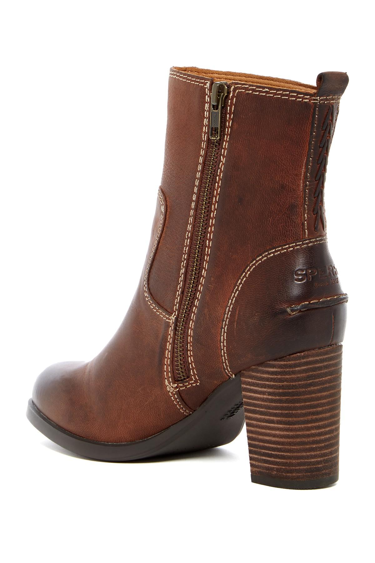 sperry top sider ankle boots