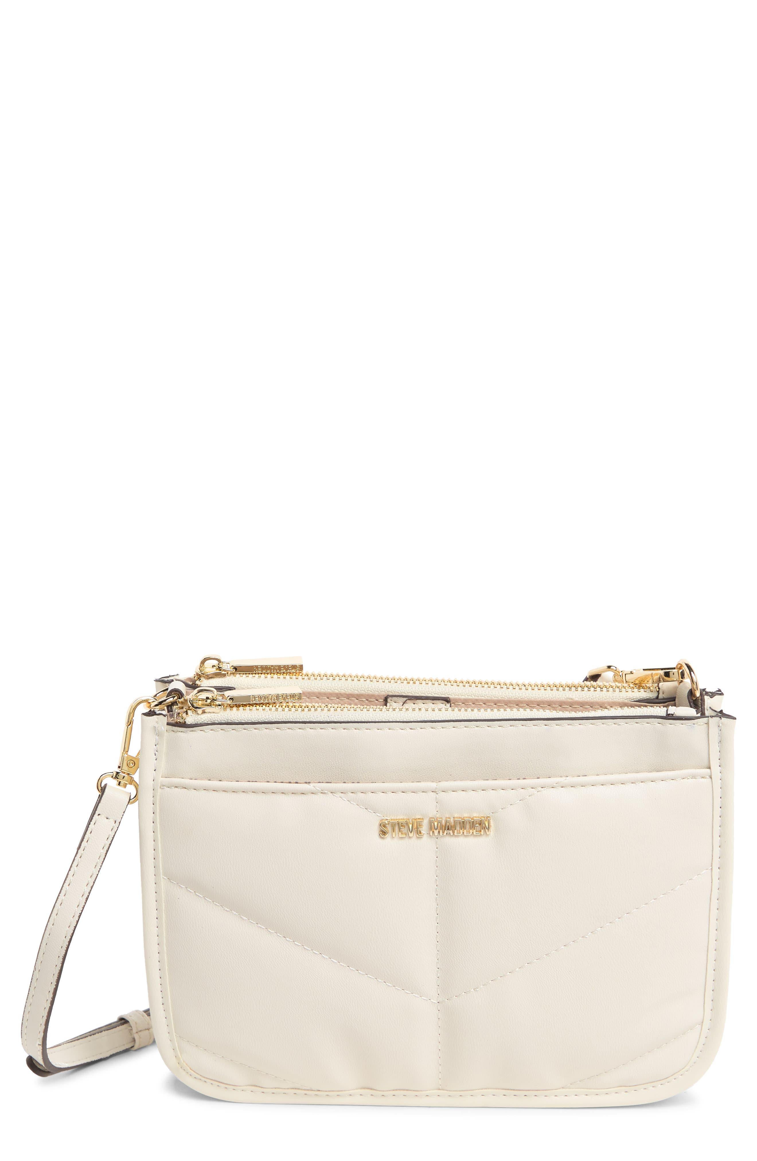 Steve Madden Moana Quilt Crossbody Bag in Natural Lyst