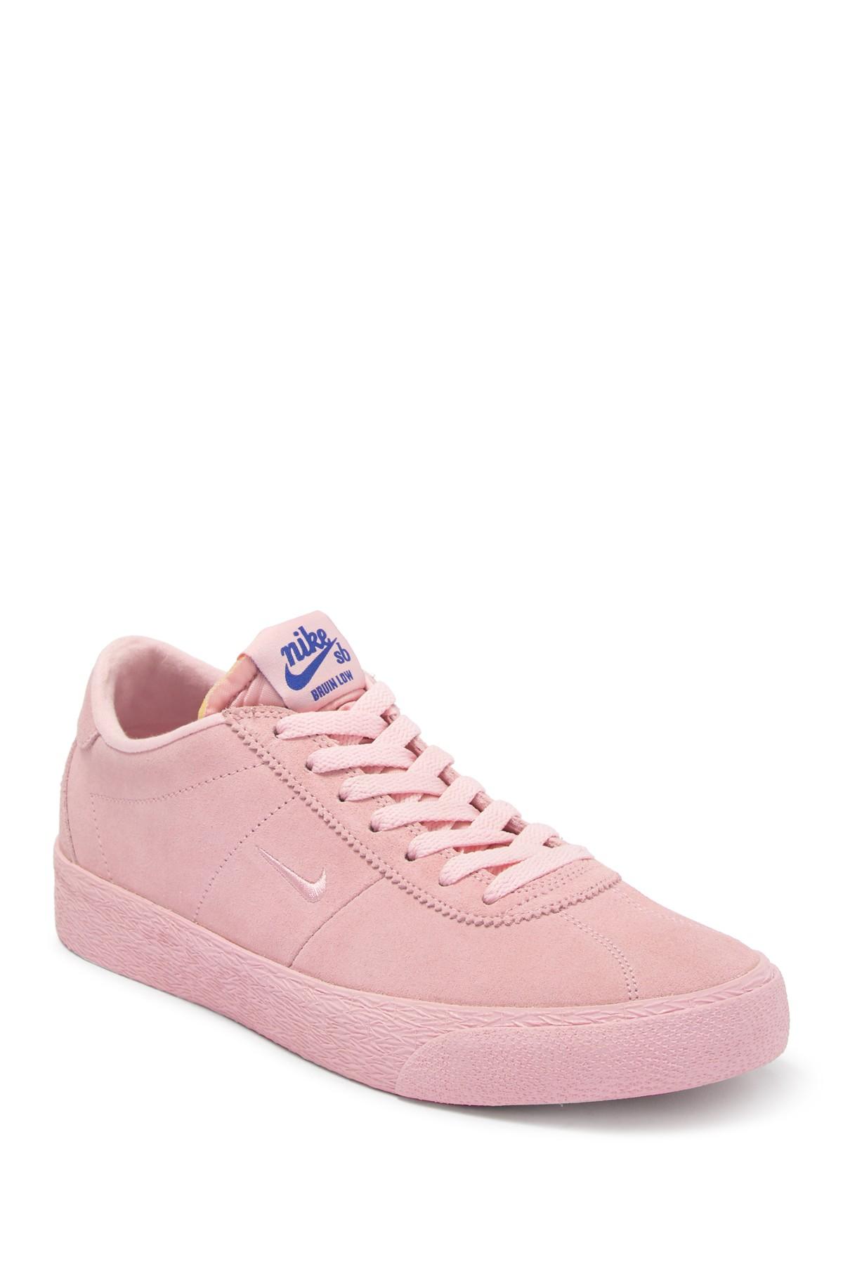 Nike Leather Sb Zoom Bruin Nba Skate Sneaker in Bubblegum (Pink) for Men |  Lyst