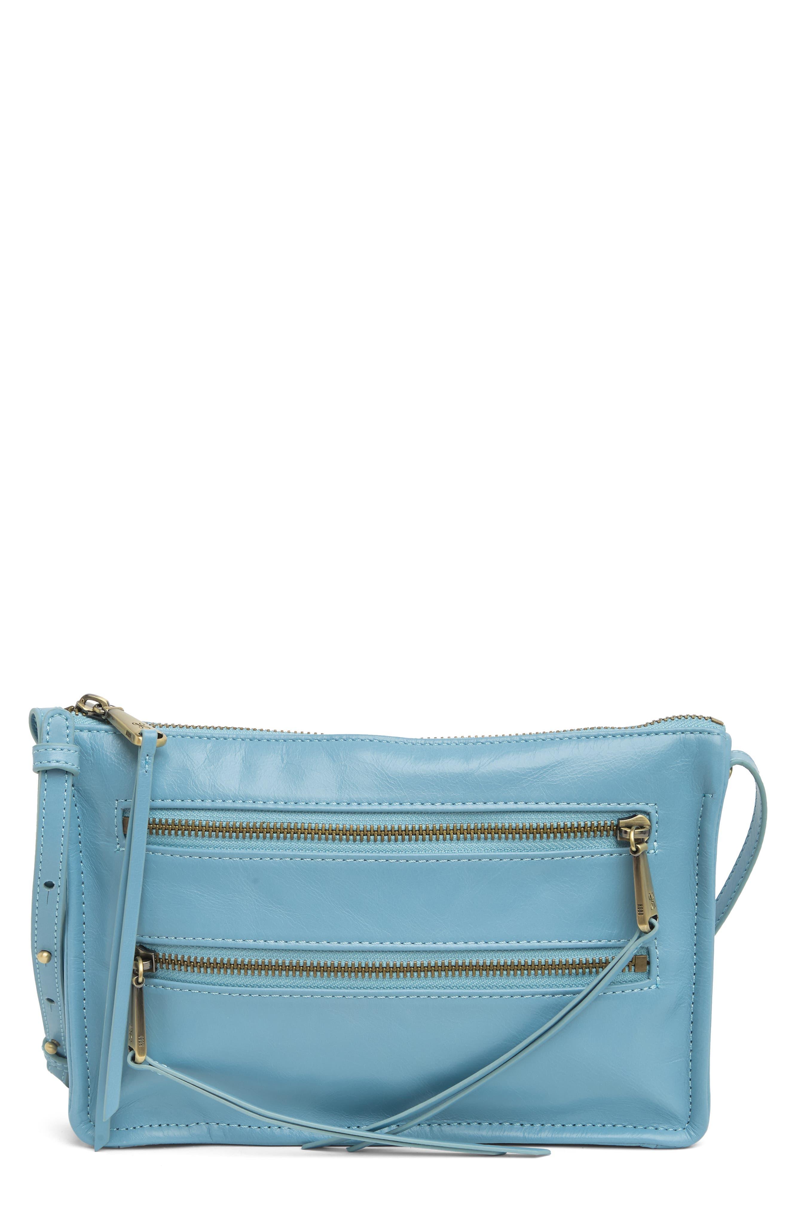 Hobo International Mission Leather Crossbody Bag in Blue Lyst