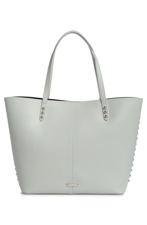 Rebecca Minkoff Domed Stud Tote Bag in Gray Lyst