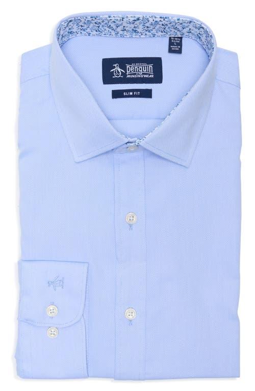 Original Penguin Royal Oxford Slim Fit Dress Shirt in Blue for Men | Lyst