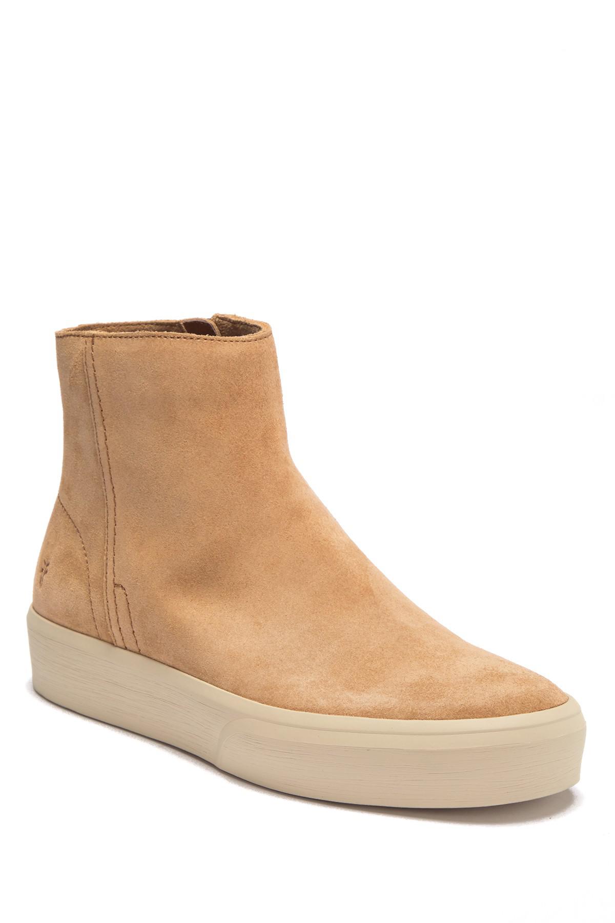 frye beacon inside zip boot