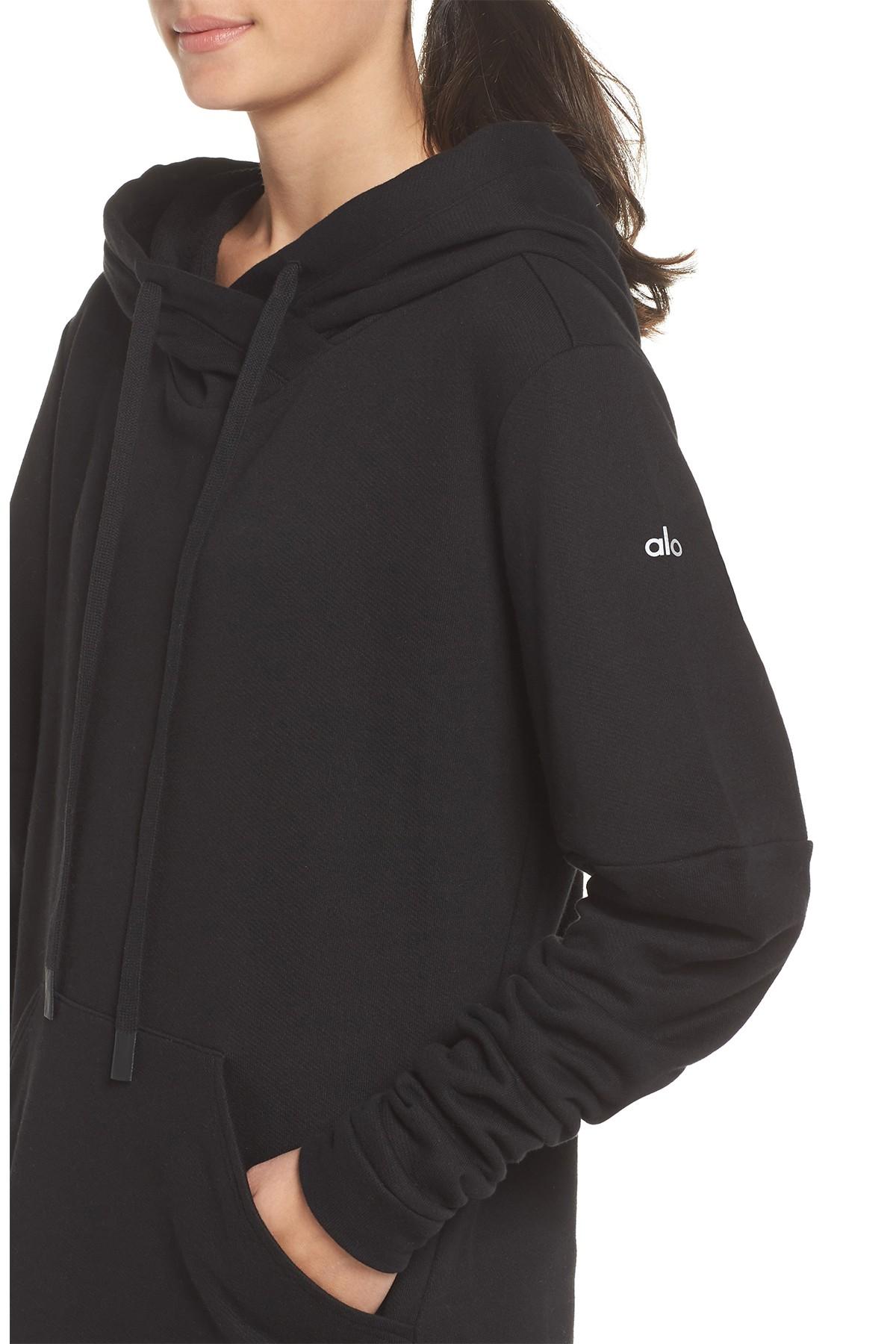 Alo Yoga Womens Cover Sweatshirt Dress