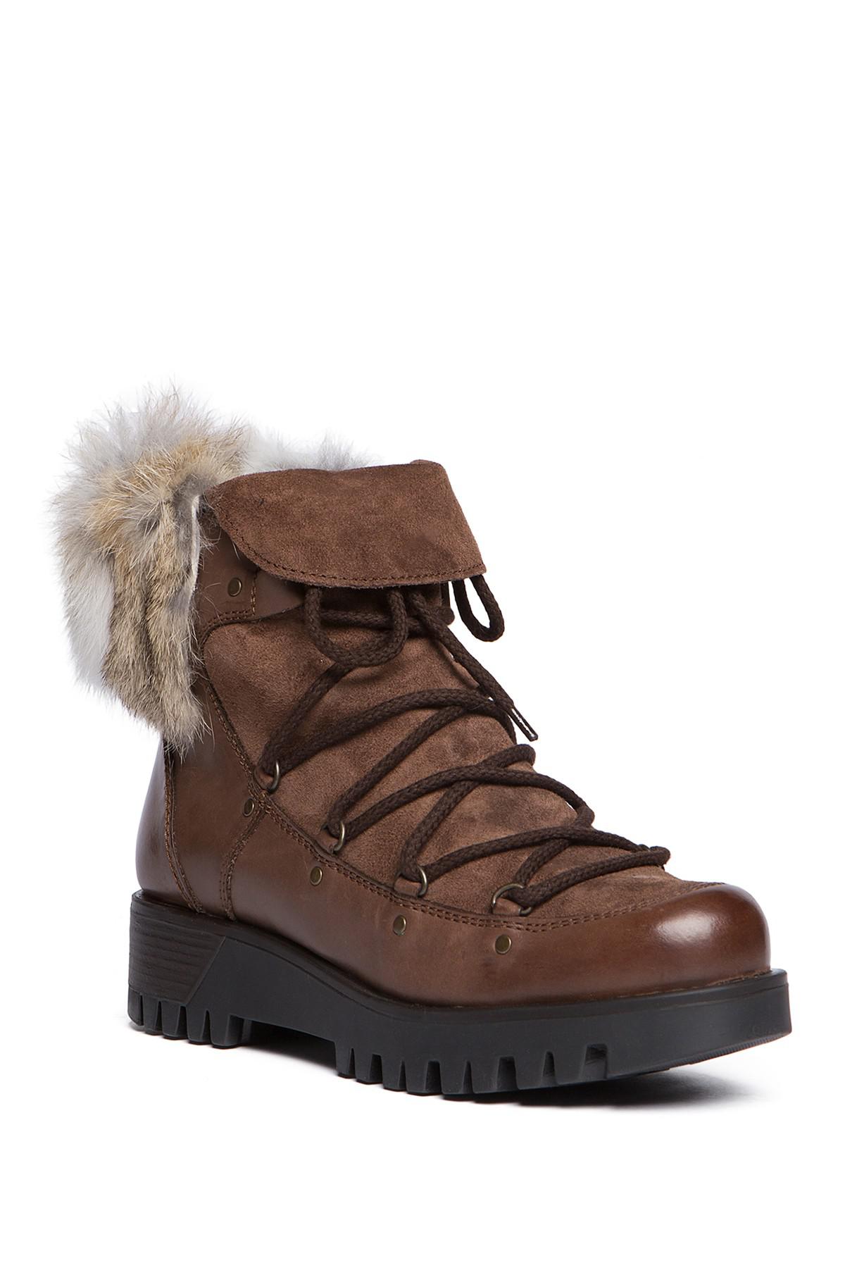 manas shearling boots