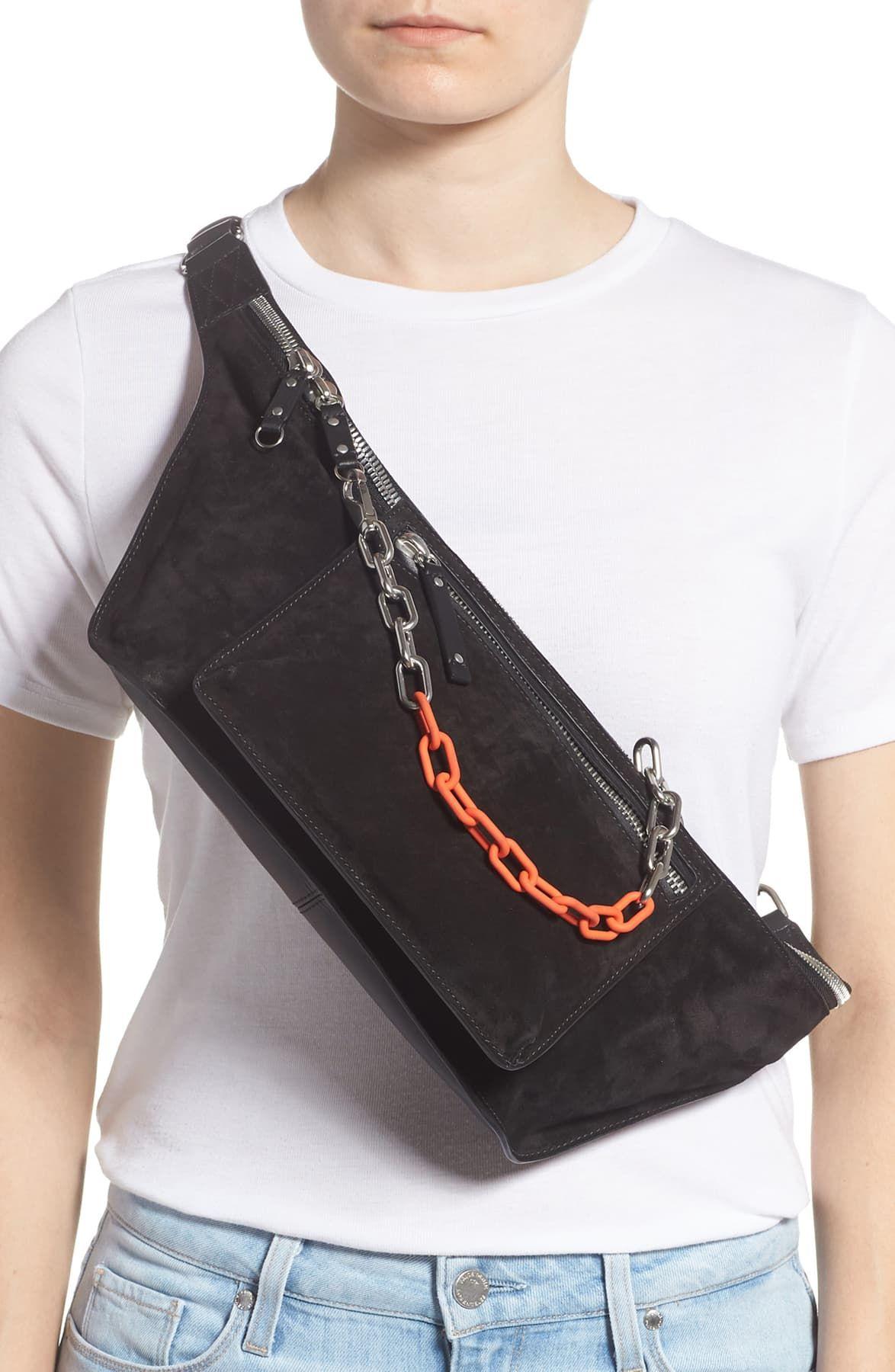 Rag & Bone Elliott Modular Large Fanny Pack/belt Bag in Black