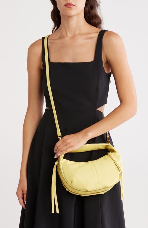 Aimee Kestenberg Starlight Top Handle Leather Bag in Yellow  display picture 3