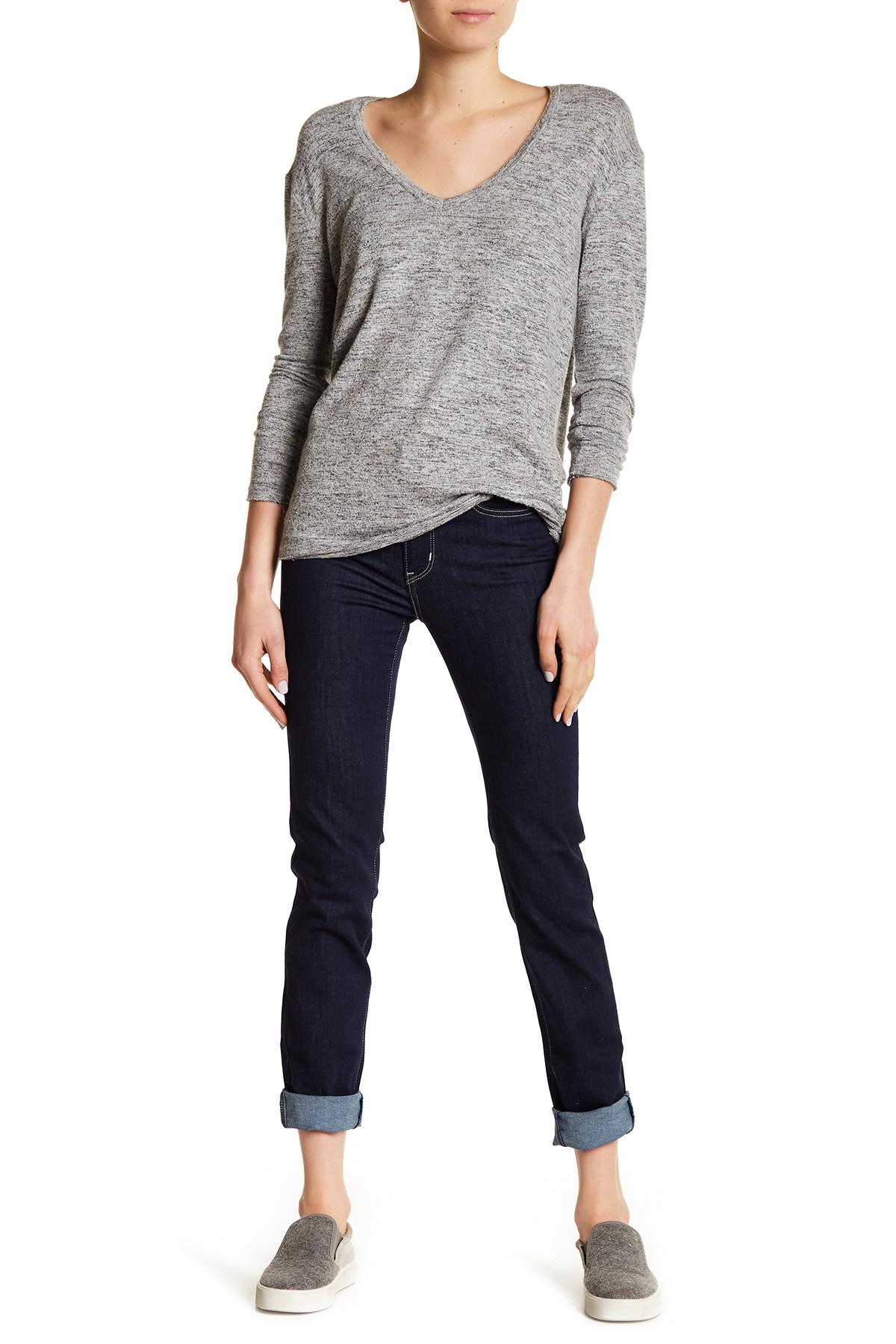 Levi's Slimming Slim Fit Jeans in Blue | Lyst