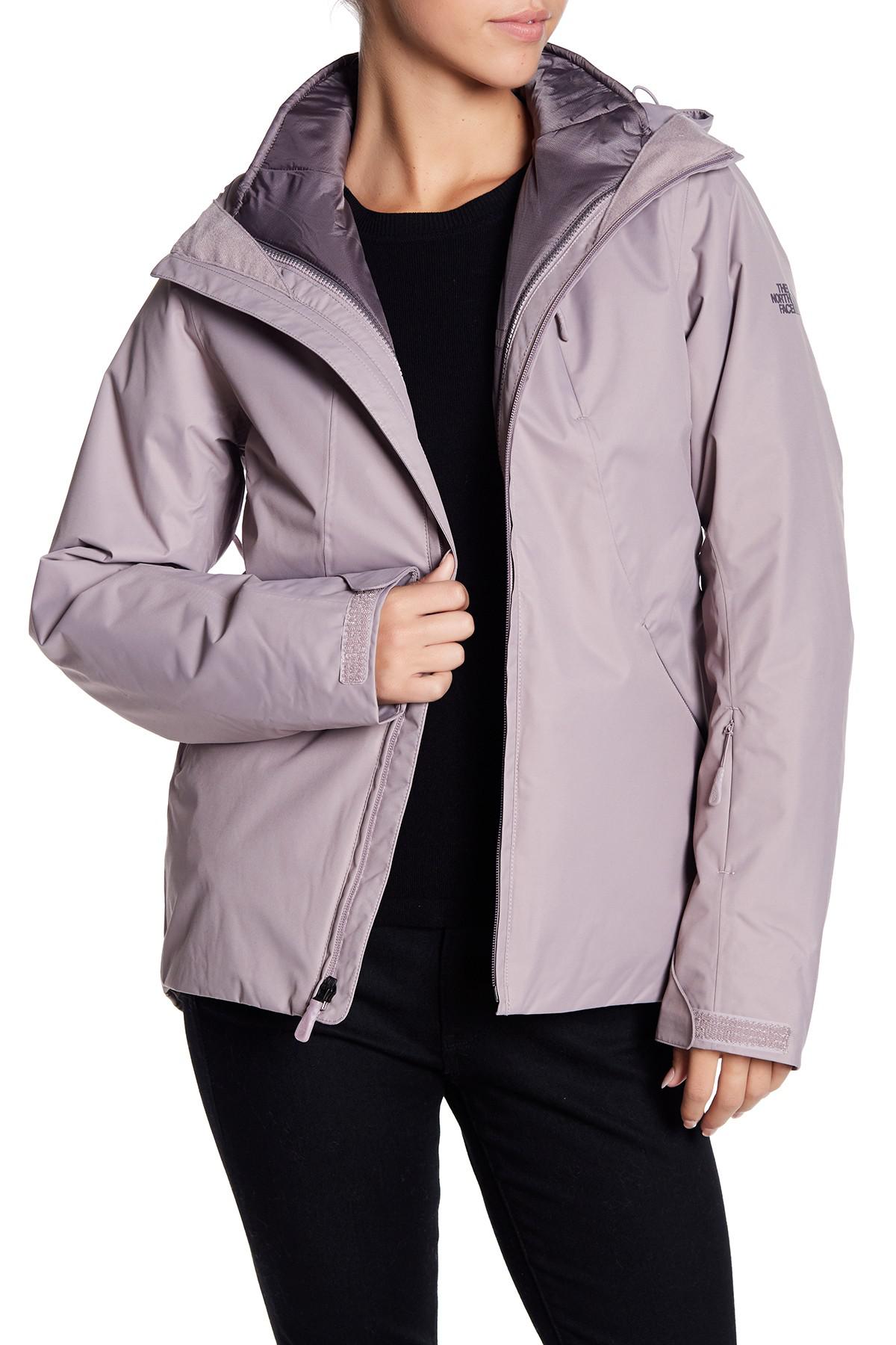 north face triclimate clementine