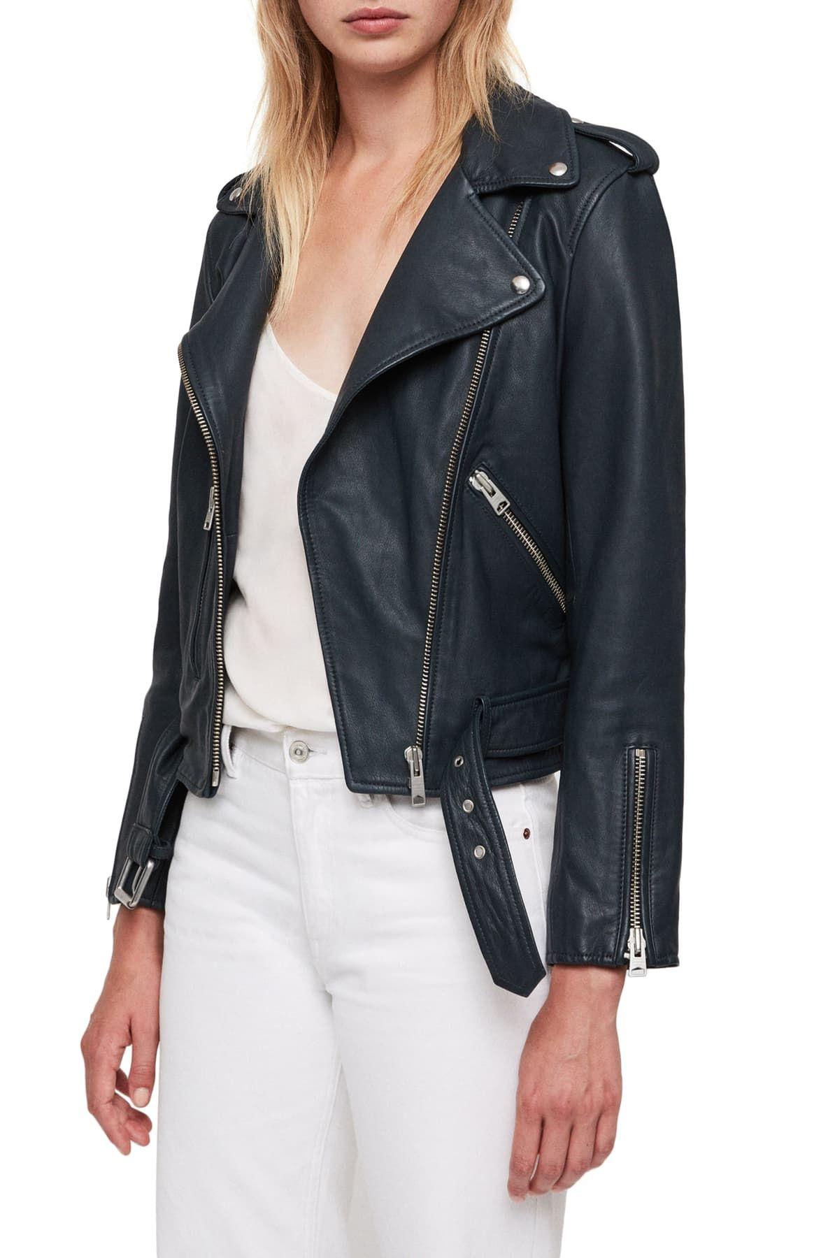balfern leather biker jacket