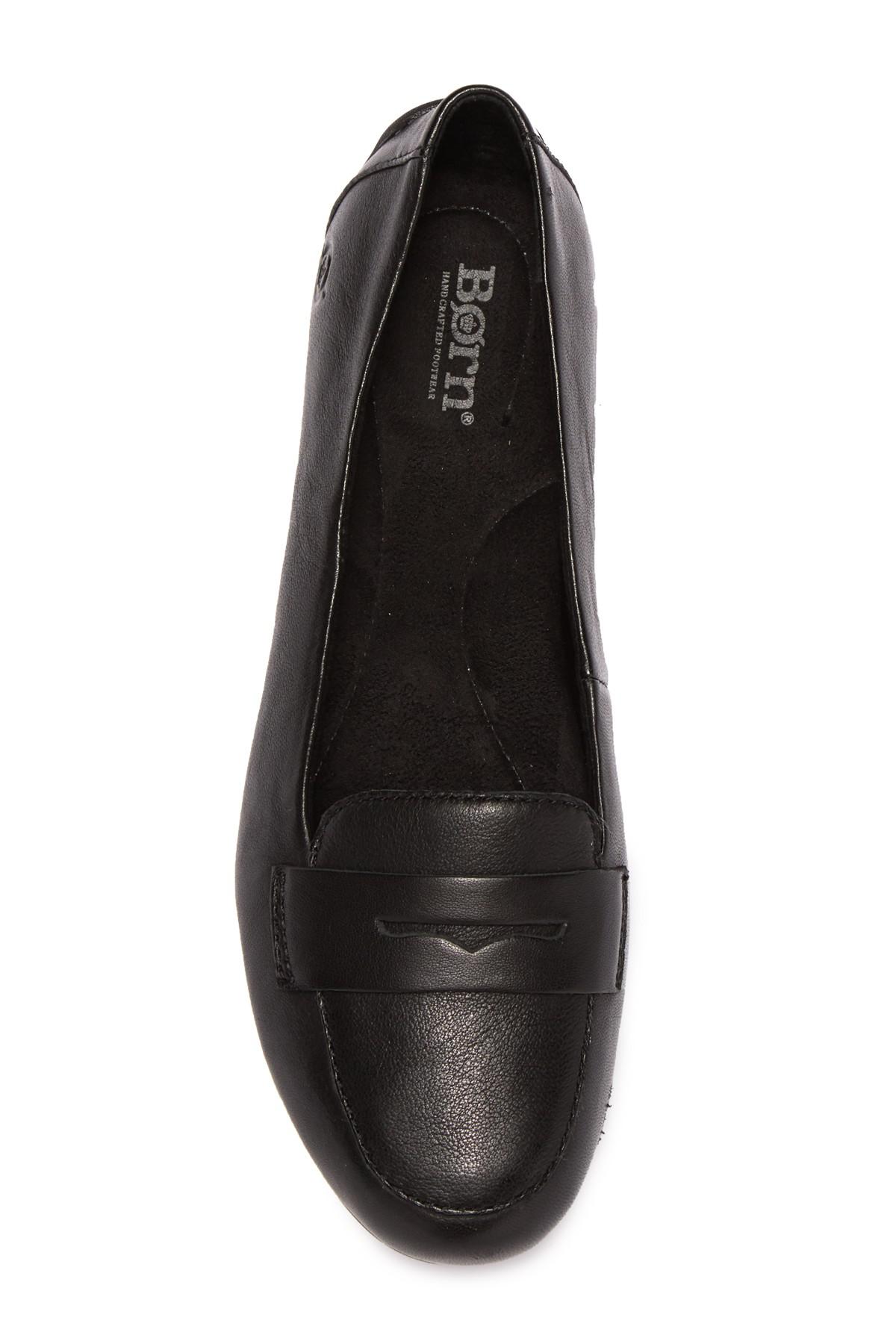 born stellar leather penny loafer