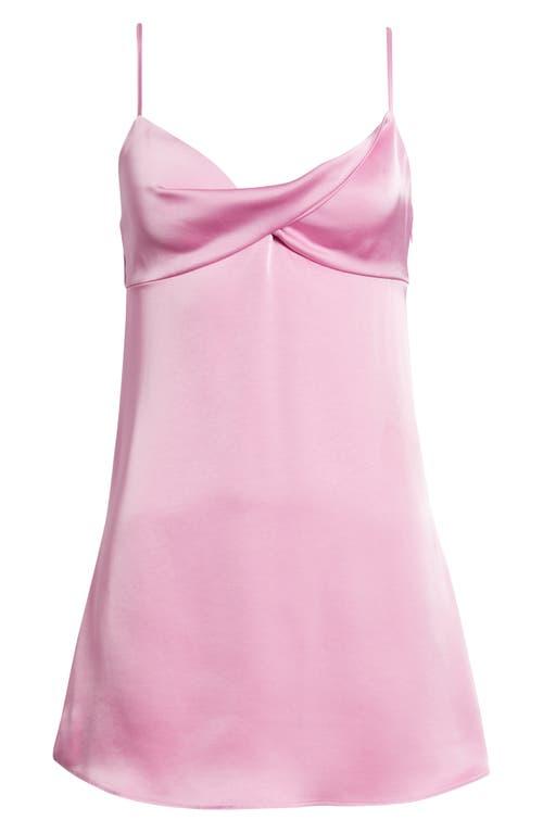nordstrom twist front satin mini dress Twist Front Satin Minidress (Women)