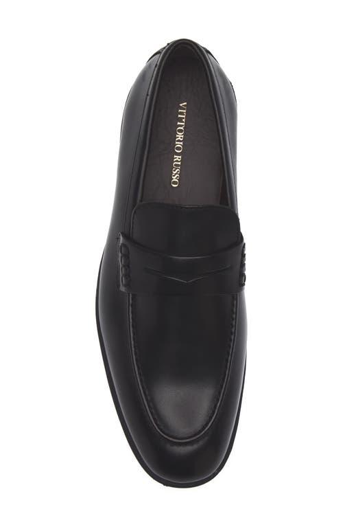 Vittorio Russo Jimmy Penny Loafer in Black for Men | Lyst display picture 1