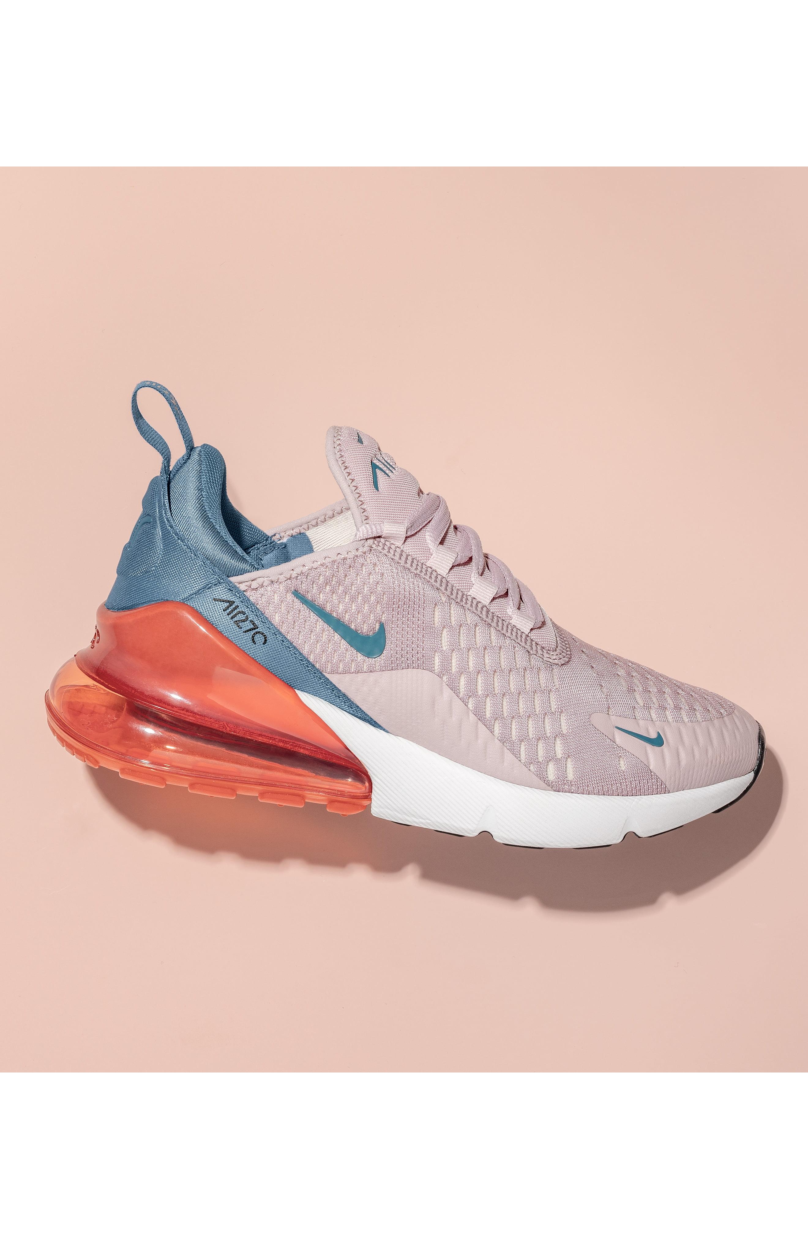 Nike Womens Air Max 270 Shoes in Yellow (White) - Lyst