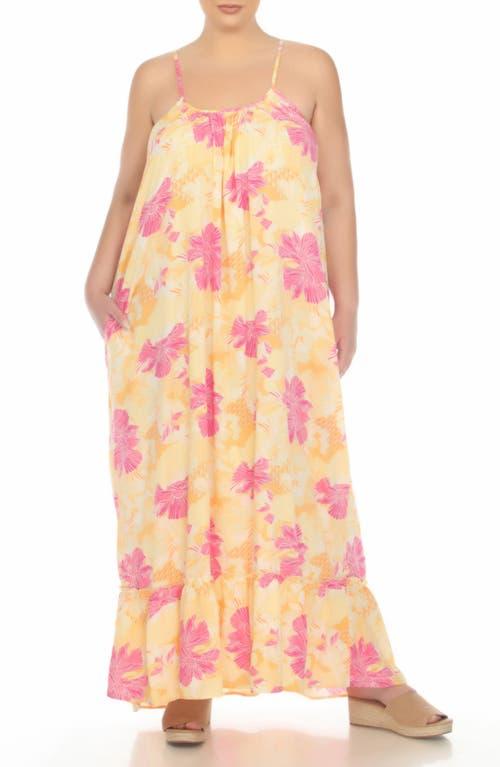 chinese dress ladies Katarina Satin Ruffle Hem Maxi Dress Mango– Selfie Leslie