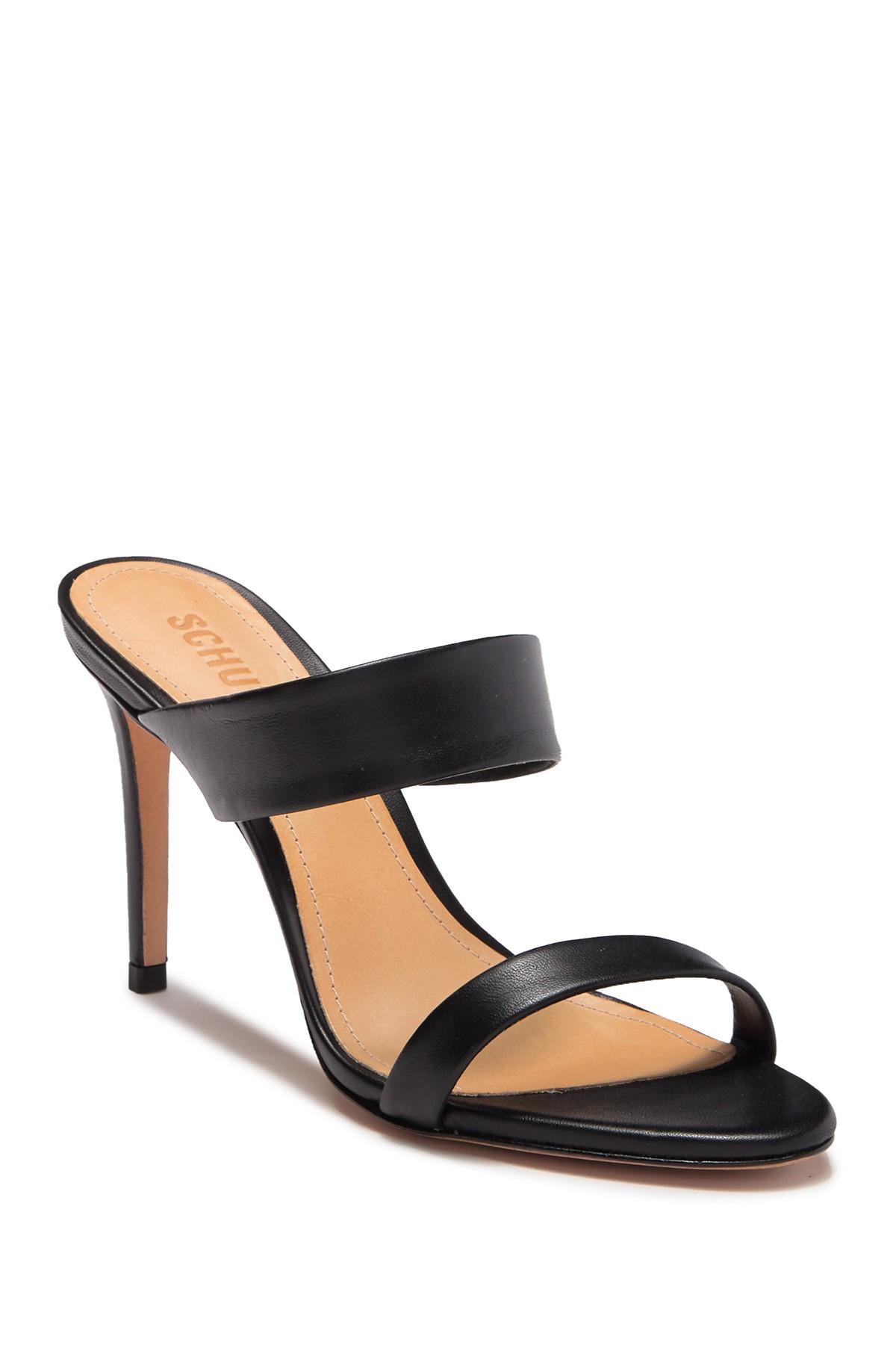 schutz leia double strap slides