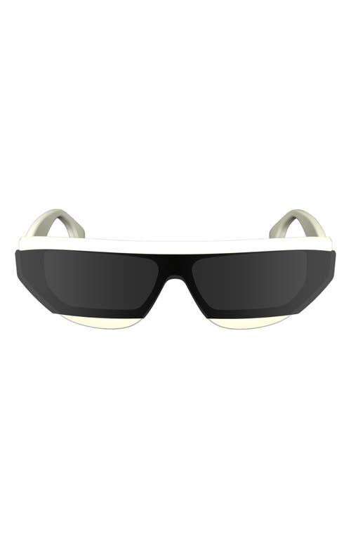 Victoria Beckham 53Mm Guilloche Shield Sunglasses in Black  display picture 2