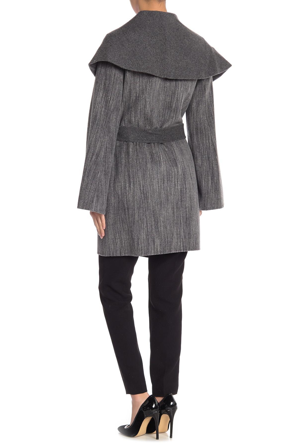 bcbg wool wrap coat