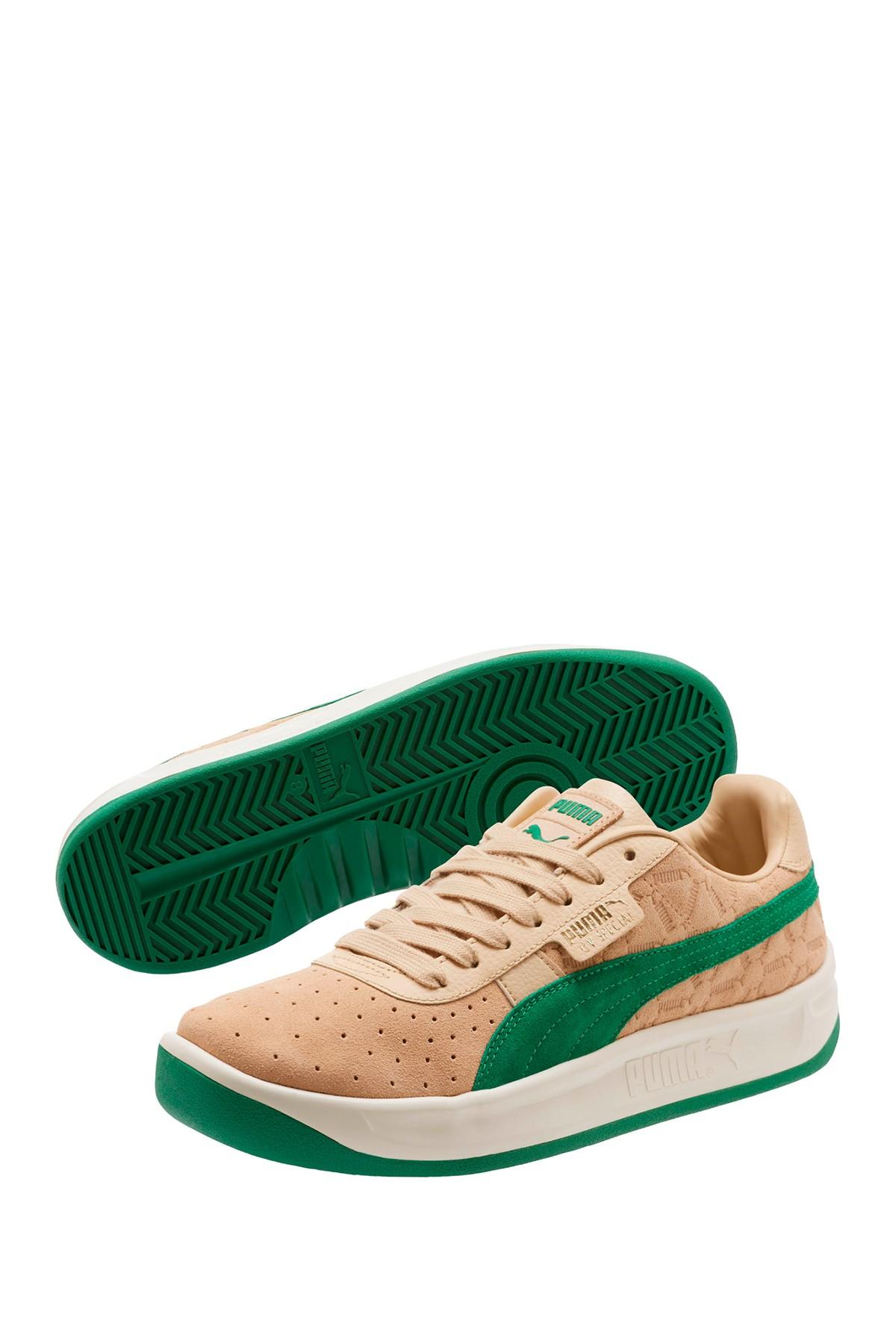 PUMA Suede Gv Special Lux Sneakers in Beige (Green) for Men - Lyst