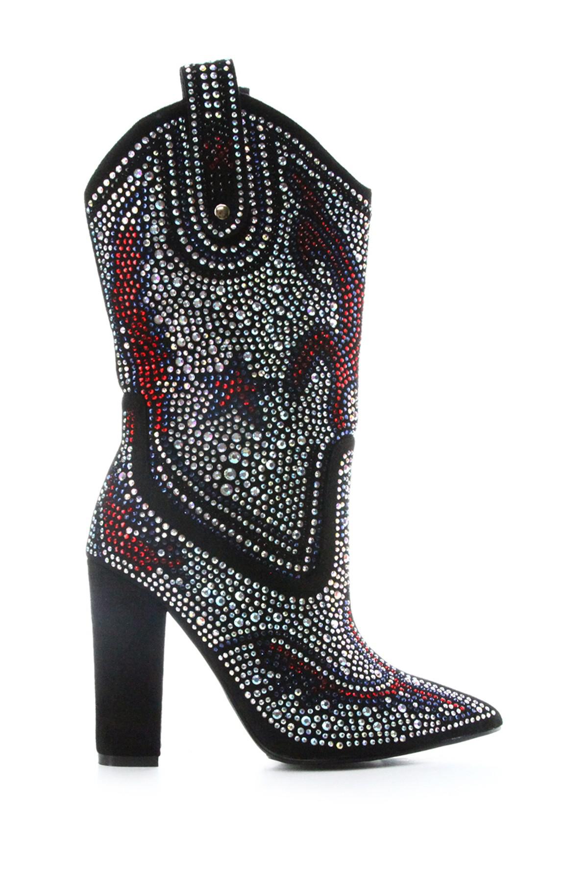 cape robbin rhinestone cowboy boots