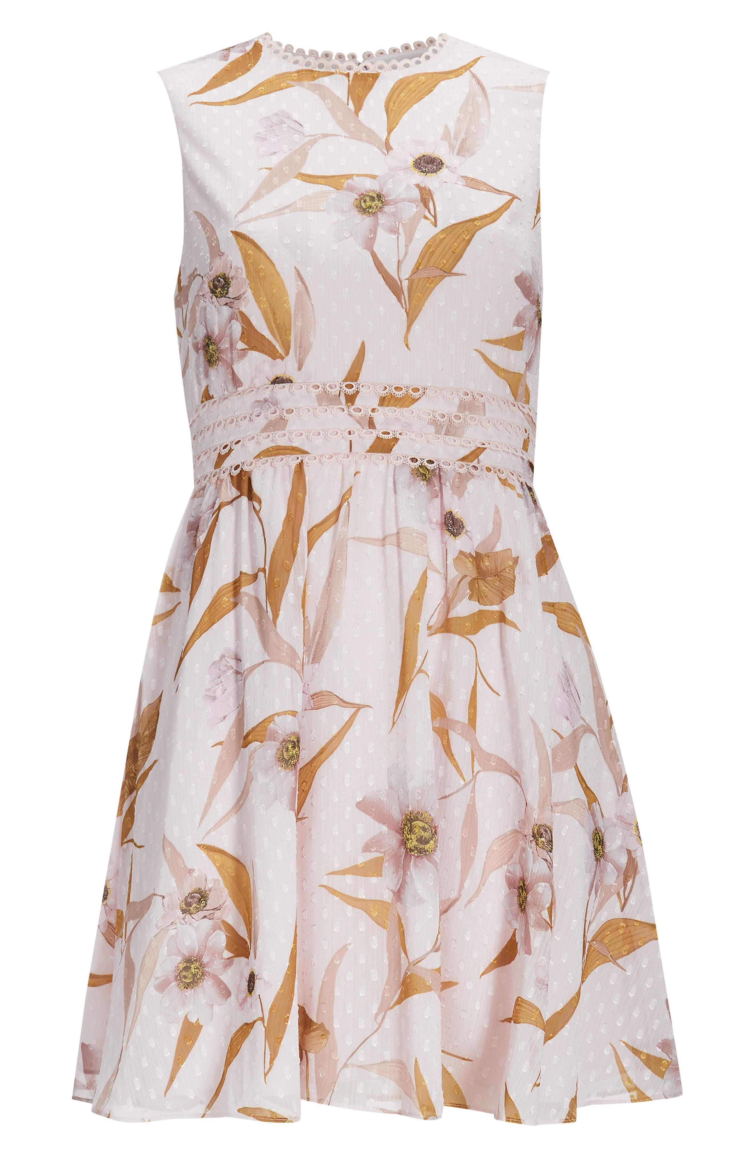 rontie cabana print skater dress