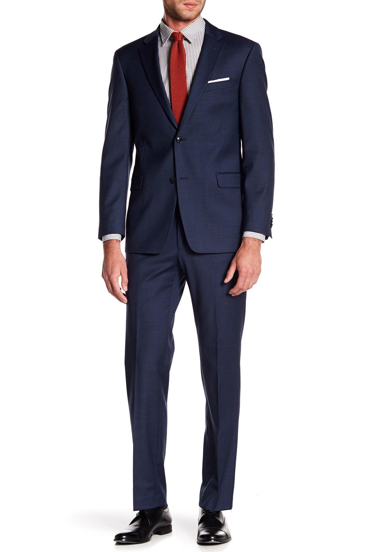 Tommy Hilfiger Tyler Modern Fit Th Flex Performance Sharkskin Suit Separate  Pant - 30-34" Inseam in Blue for Men | Lyst