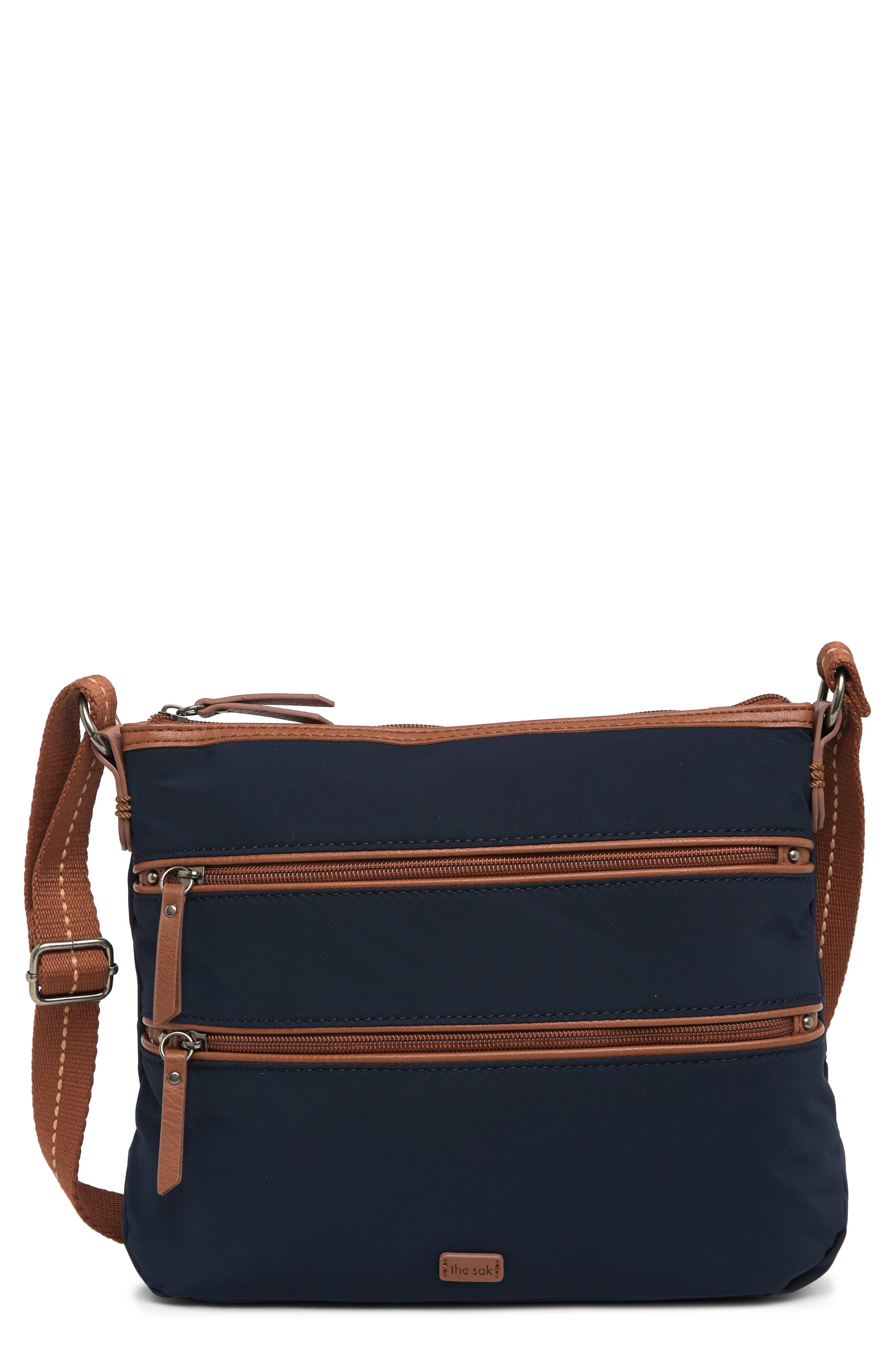 The Sak Esperato Nylon Crossbody Bag In Navy E Rb At Nordstrom Rack in