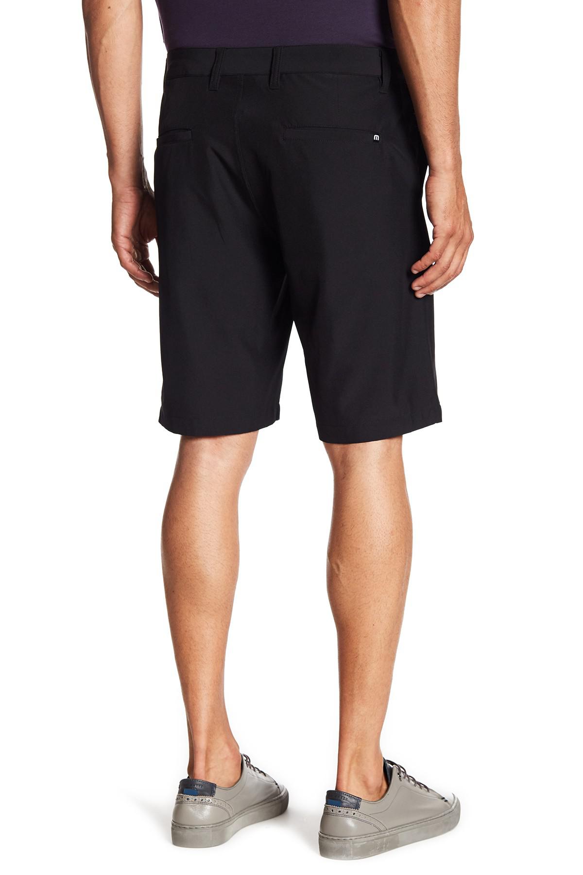Travis Mathew Synthetic Spencer Jr Shorts in Black for Men - Lyst