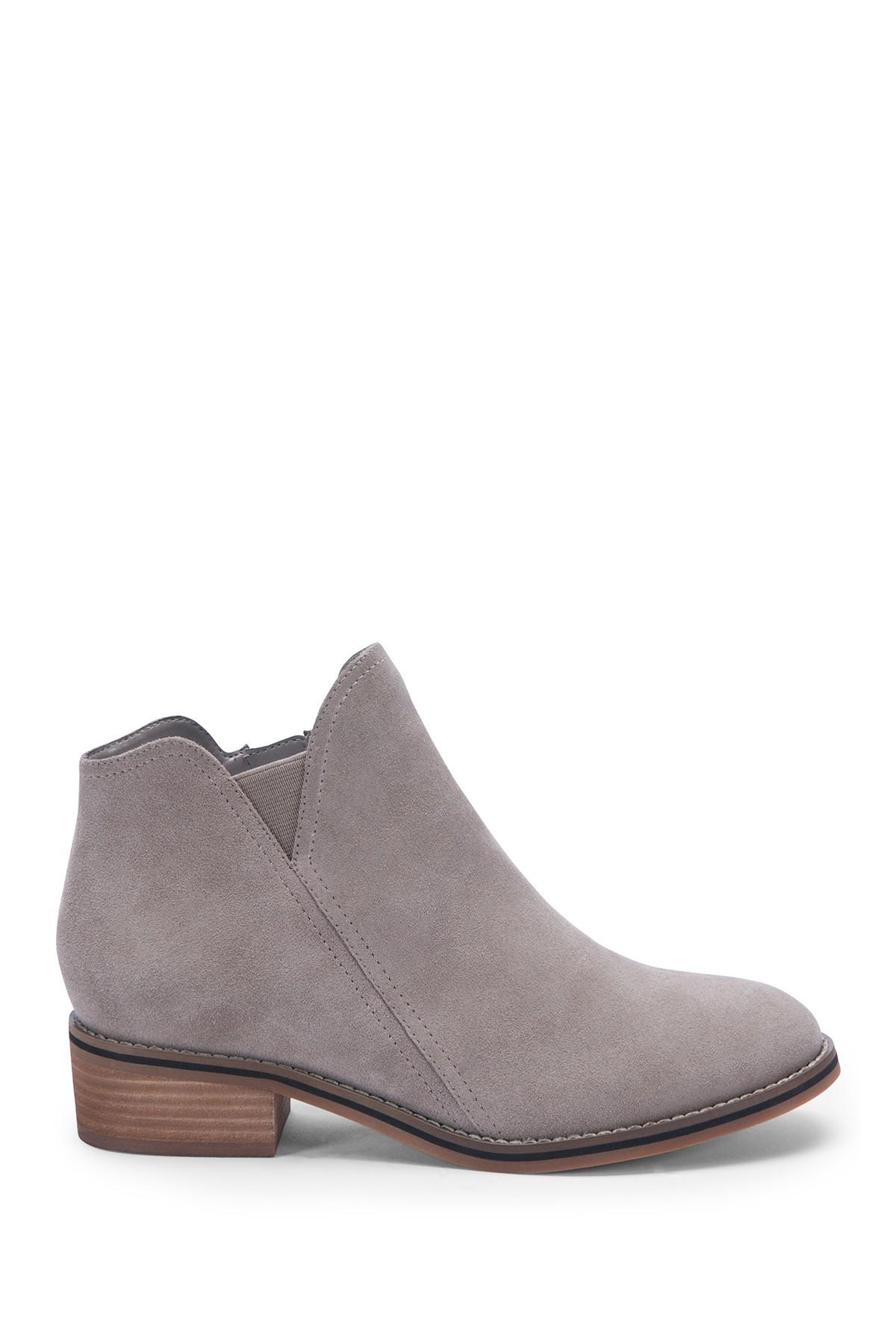 blondo mushroom suede booties