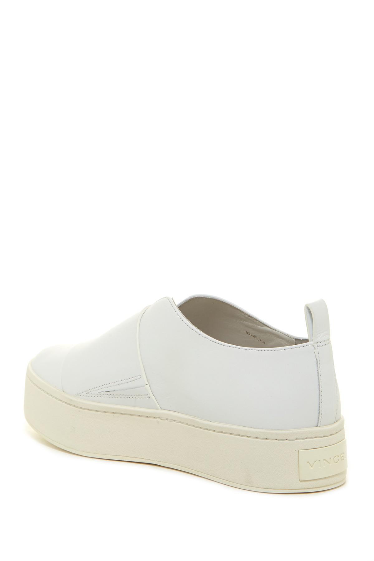 wallace leather platform skate sneakers