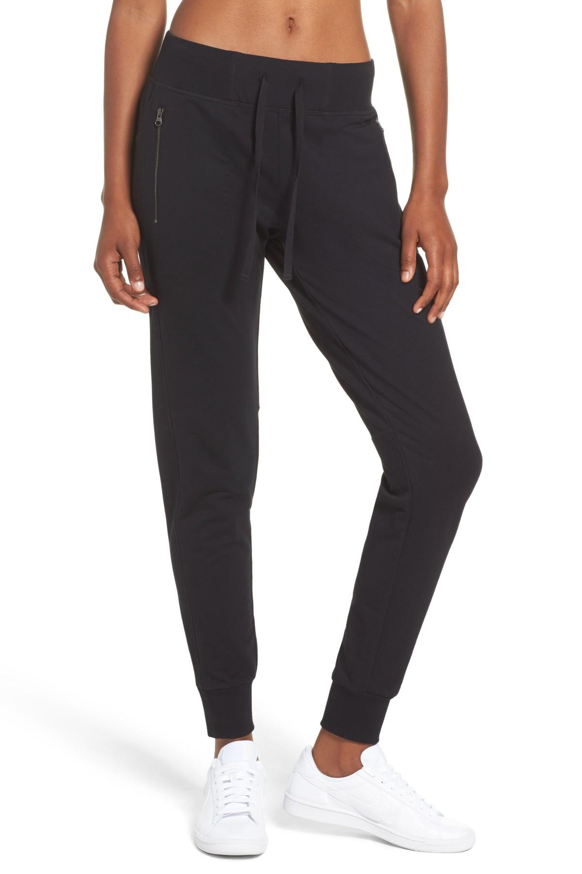 Zella Taryn Luxe Jogger Pants in Black | Lyst